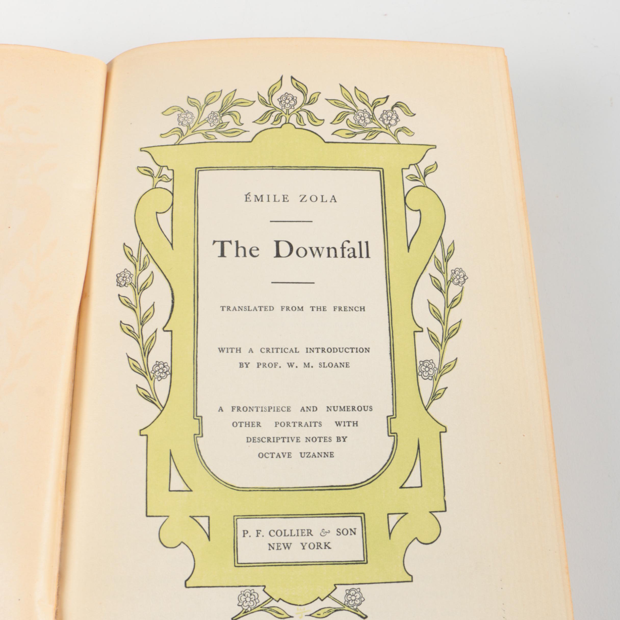 1902 Ten-Volume Collection of "The French Classical Romances"