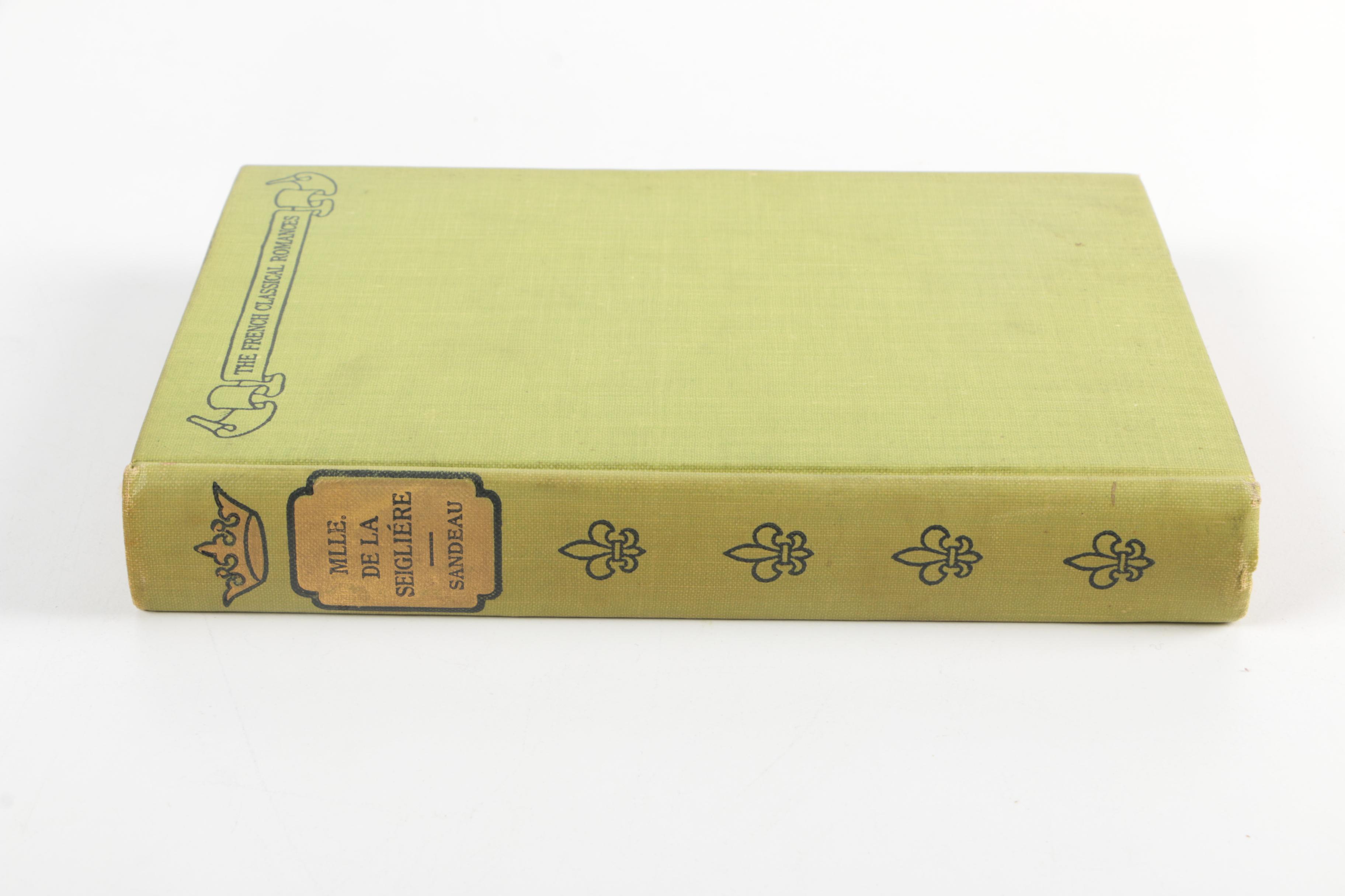 1902 Ten-Volume Collection of "The French Classical Romances"