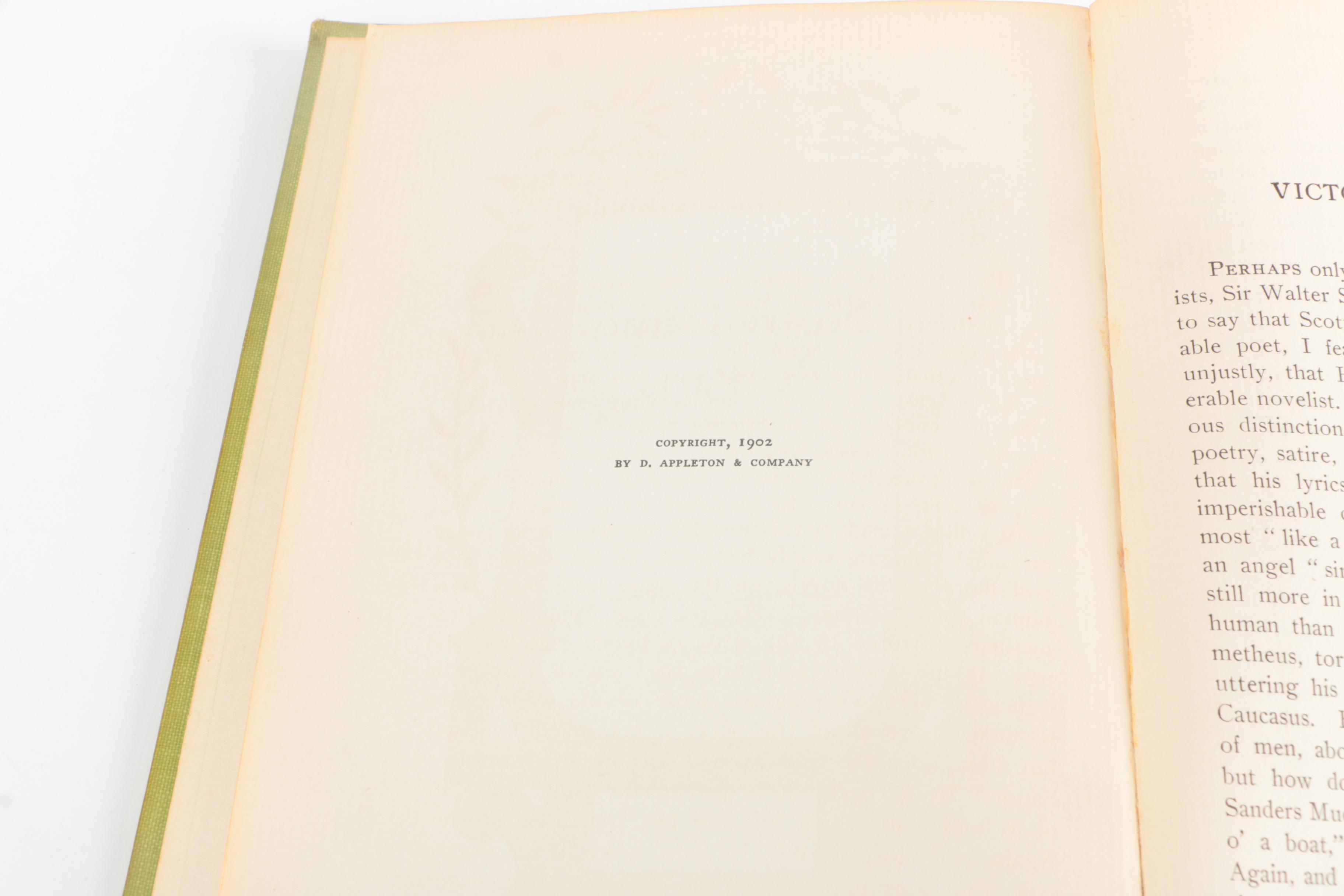 1902 Ten-Volume Collection of "The French Classical Romances"