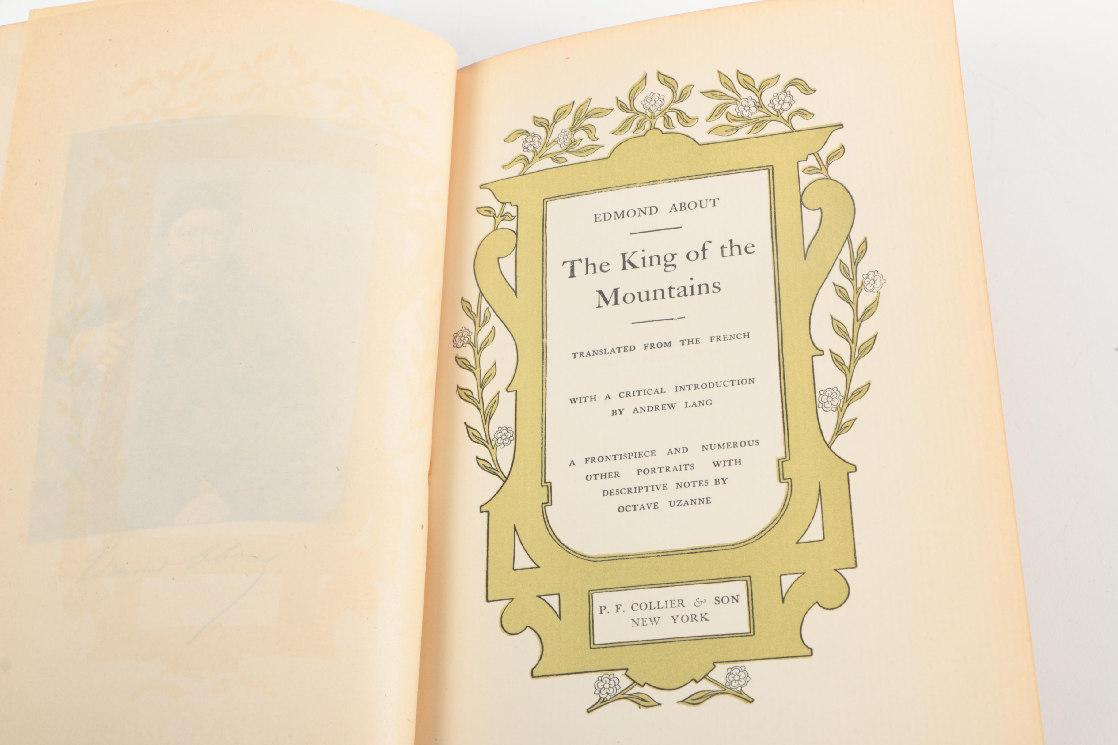 1902 Ten-Volume Collection of "The French Classical Romances"