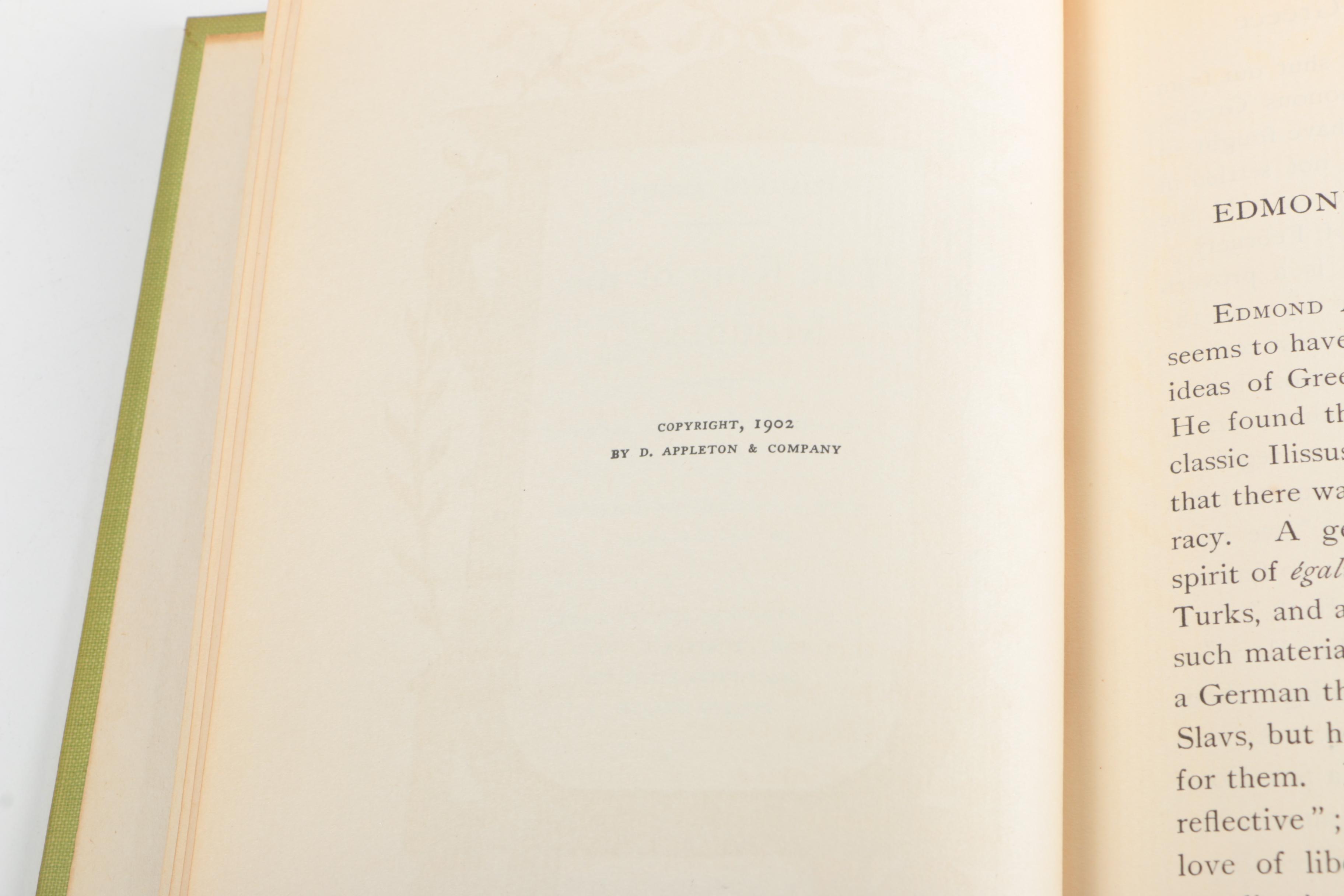 1902 Ten-Volume Collection of "The French Classical Romances"