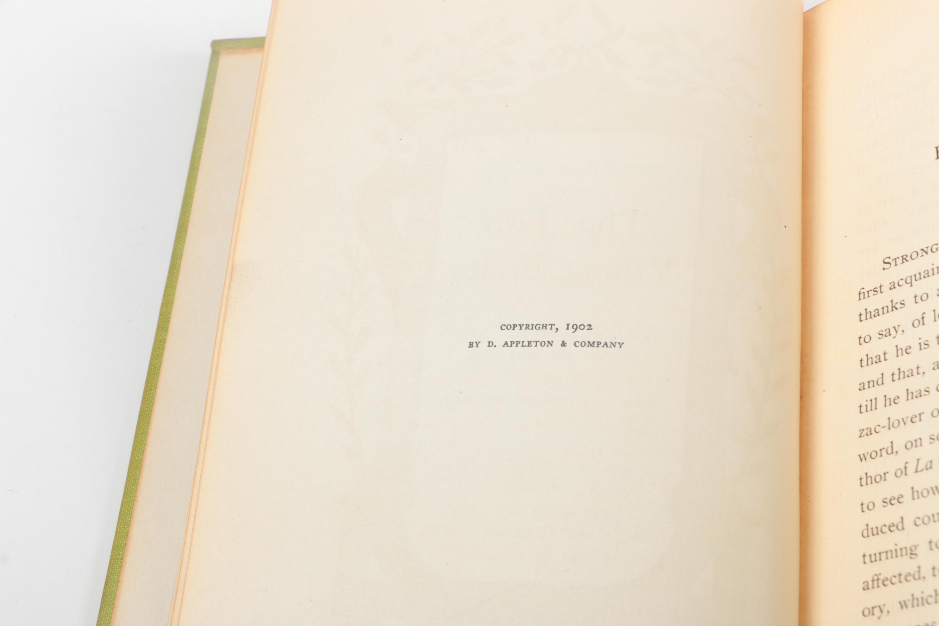 1902 Ten-Volume Collection of "The French Classical Romances"