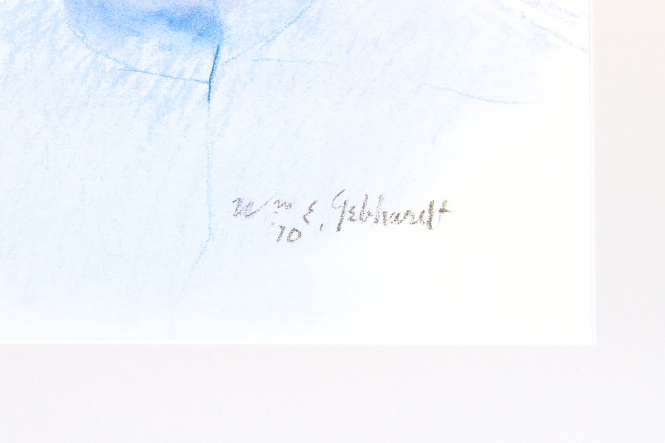 William E. Gebhardt Pastel Portrait