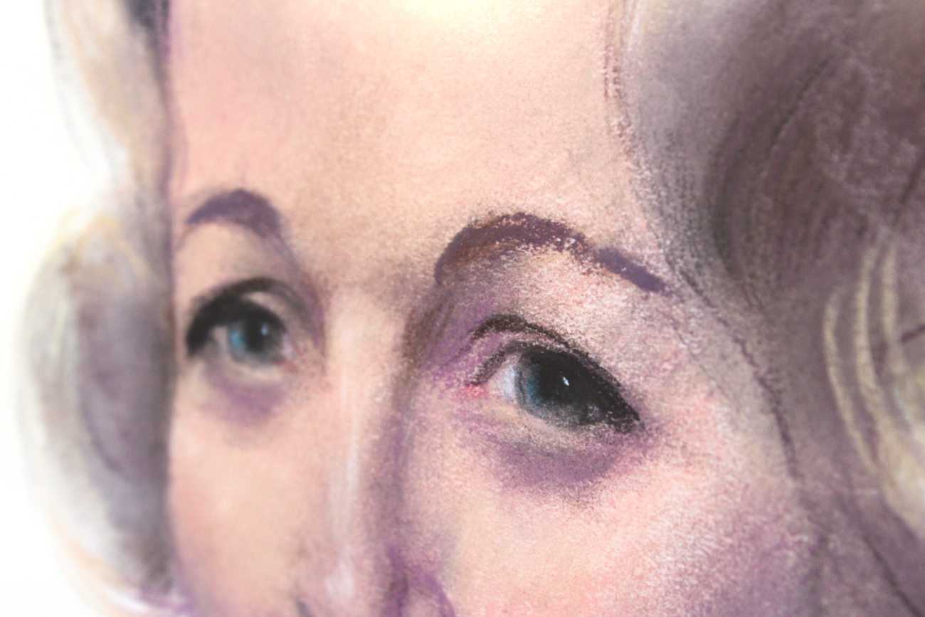 William E. Gebhardt Pastel Portrait