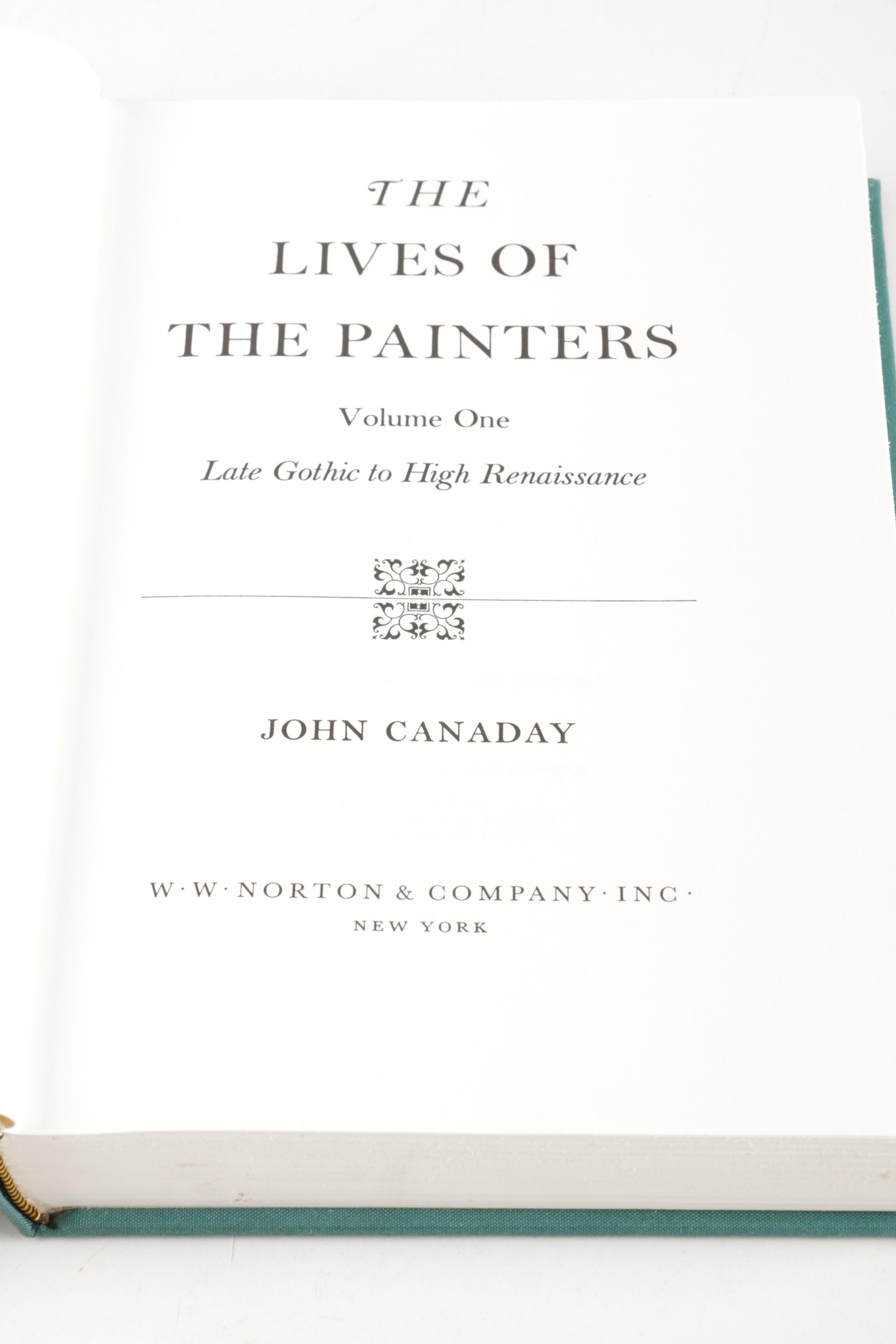 1969 "The Lives Of The Painters"