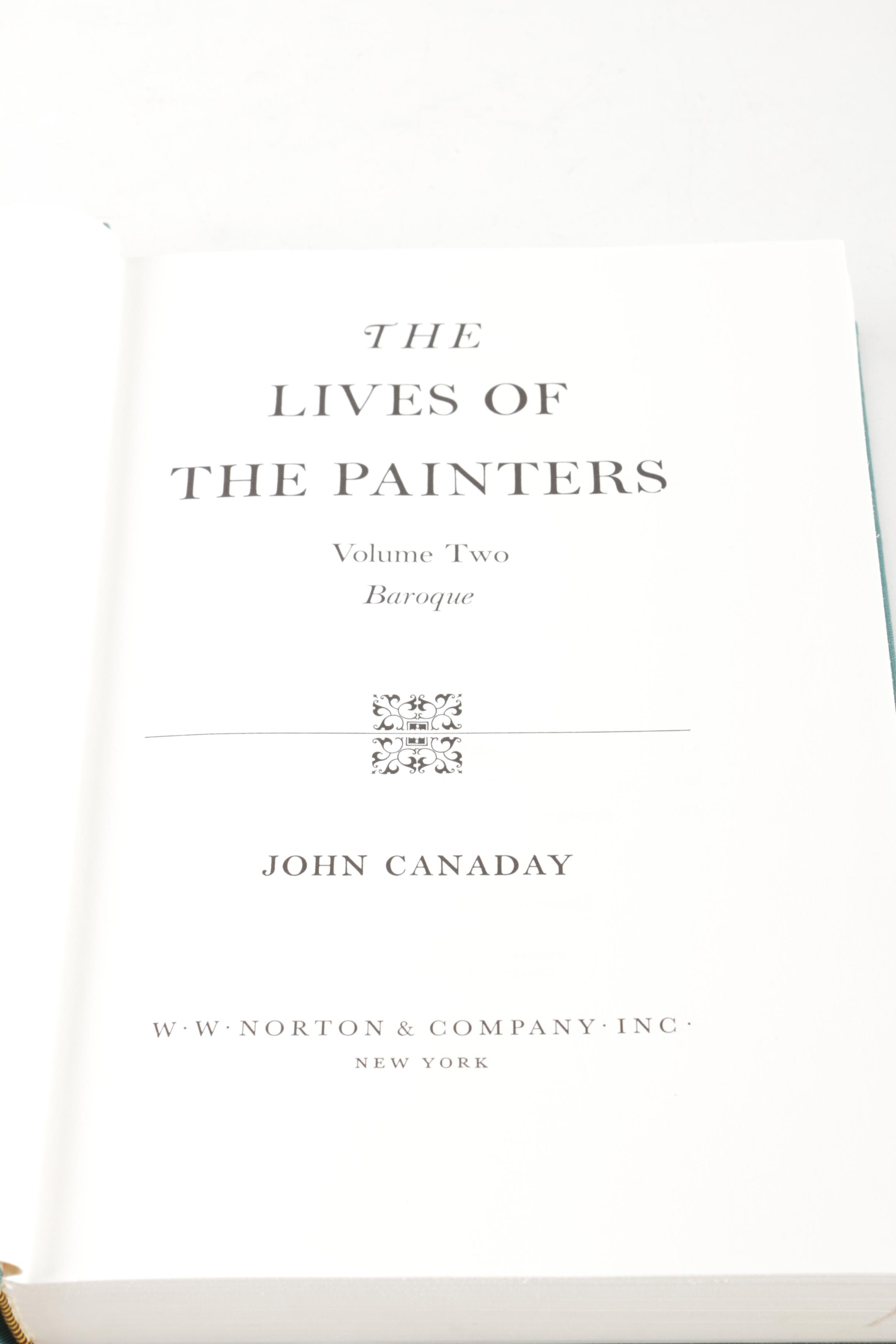 1969 "The Lives Of The Painters"