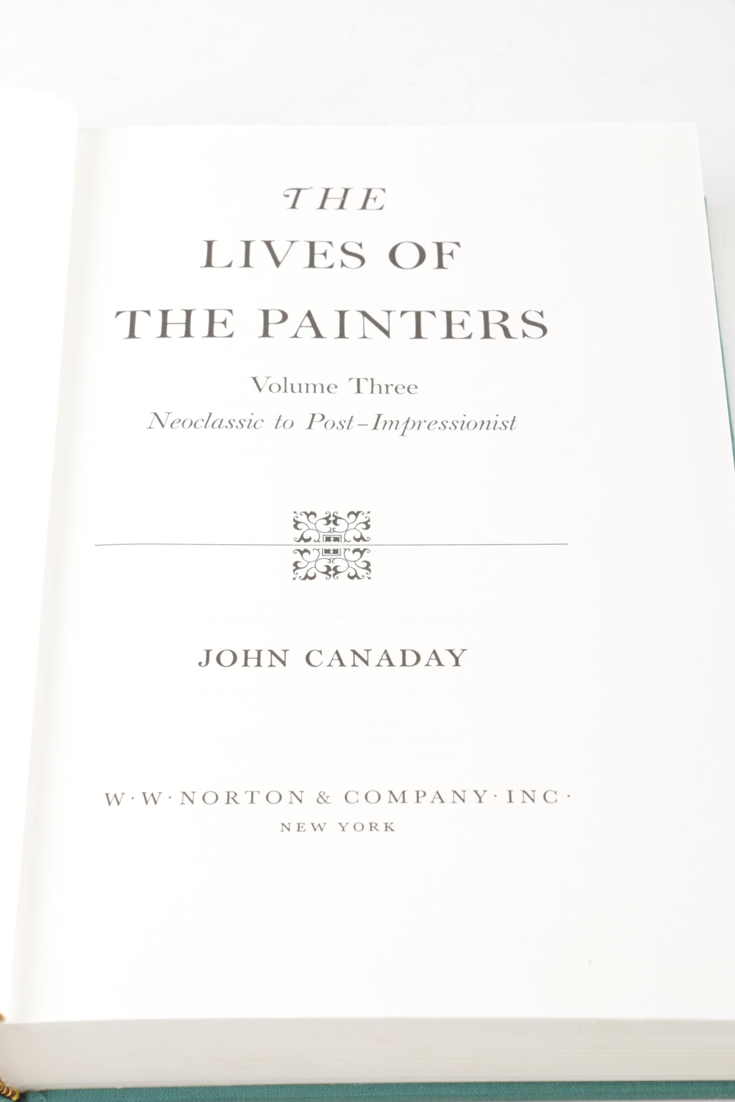 1969 "The Lives Of The Painters"