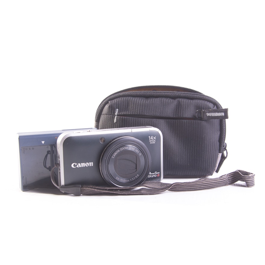 Canon PowerShot SX 210 Digital Camera