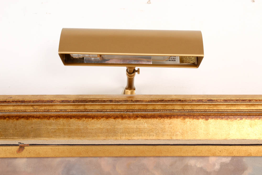 Guido Odierna Oil Painting on Canvas of Ocean Landscape