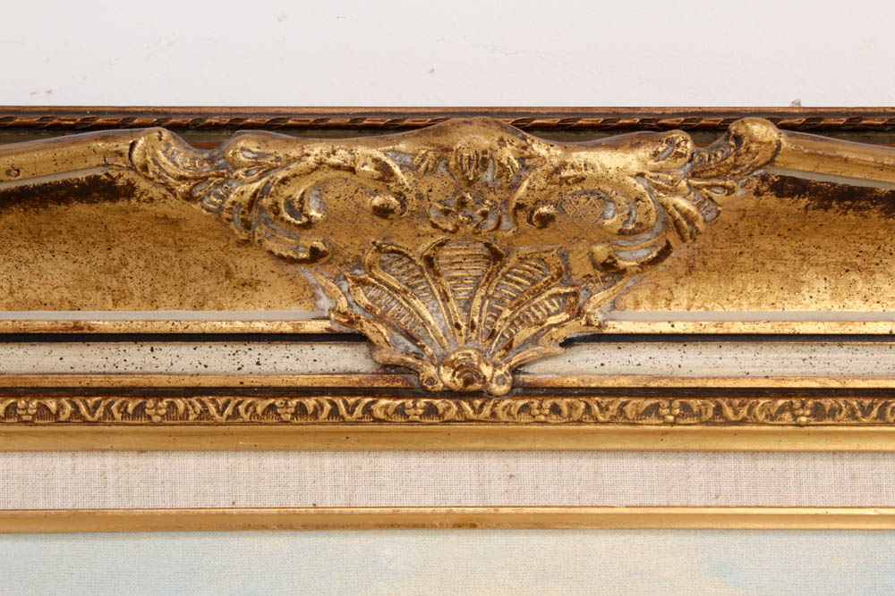 Rijssen Framed Oil Painting on Canvas