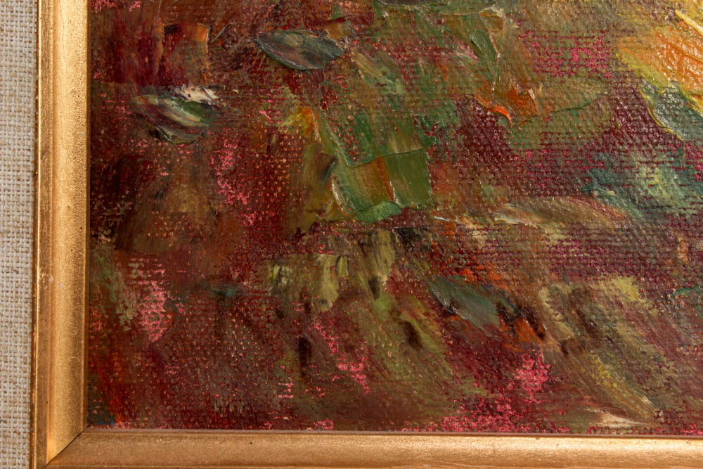 Rijssen Framed Oil Painting on Canvas