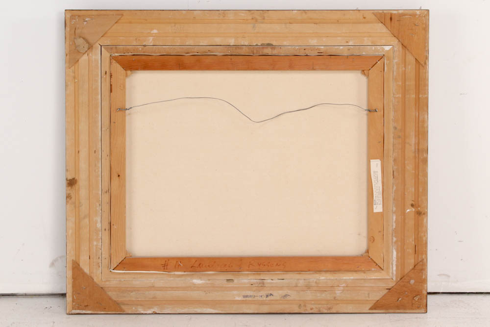 Rijssen Framed Oil Painting on Canvas