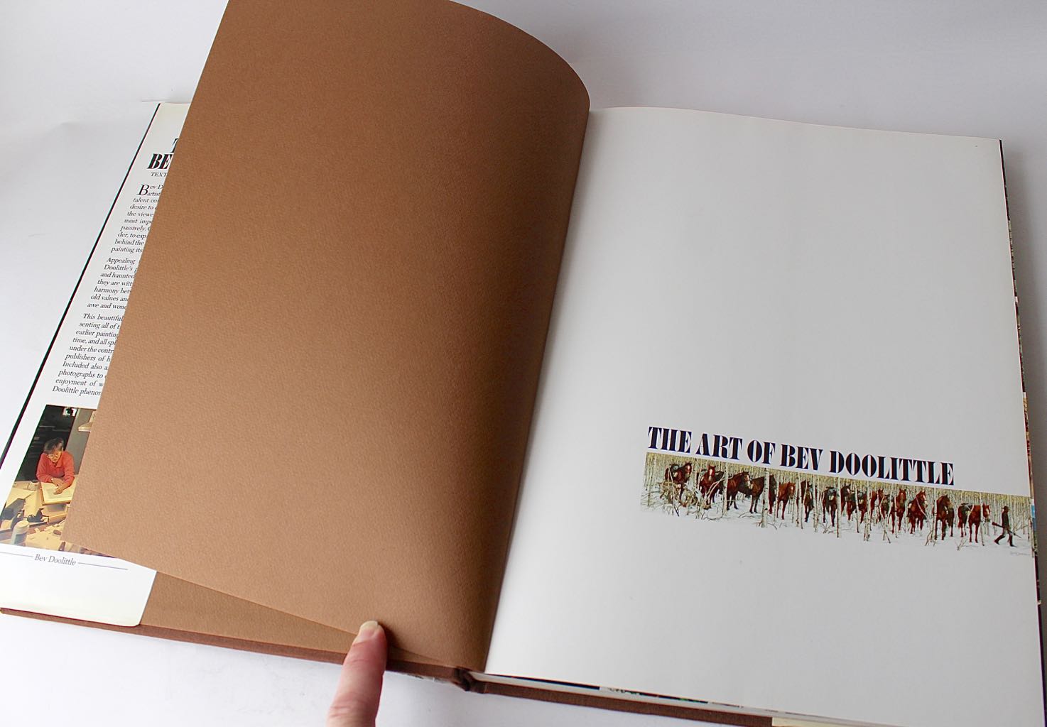 Bev Doolittle Signed Limited Edition Offset Lithograph "Season of the Eagle"