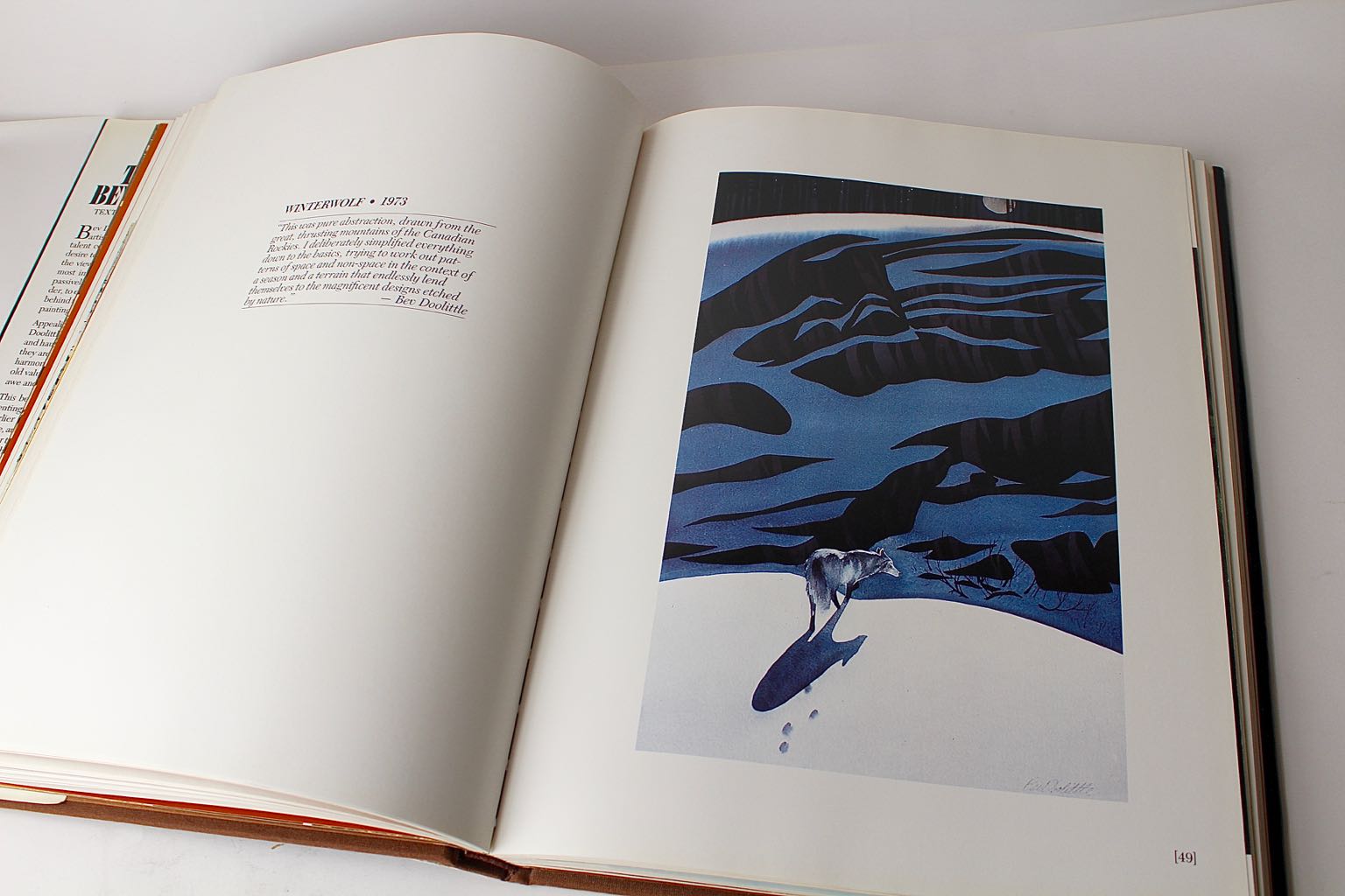 Bev Doolittle Signed Limited Edition Offset Lithograph "Season of the Eagle"