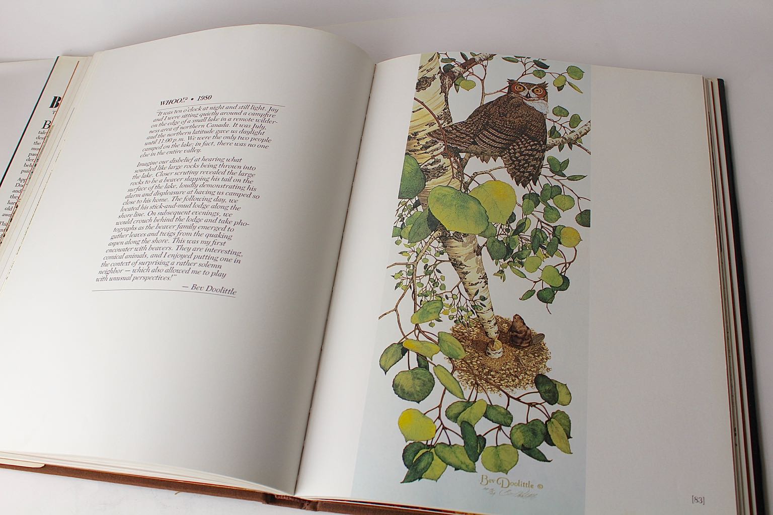 Bev Doolittle Signed Limited Edition Offset Lithograph "Season of the Eagle"