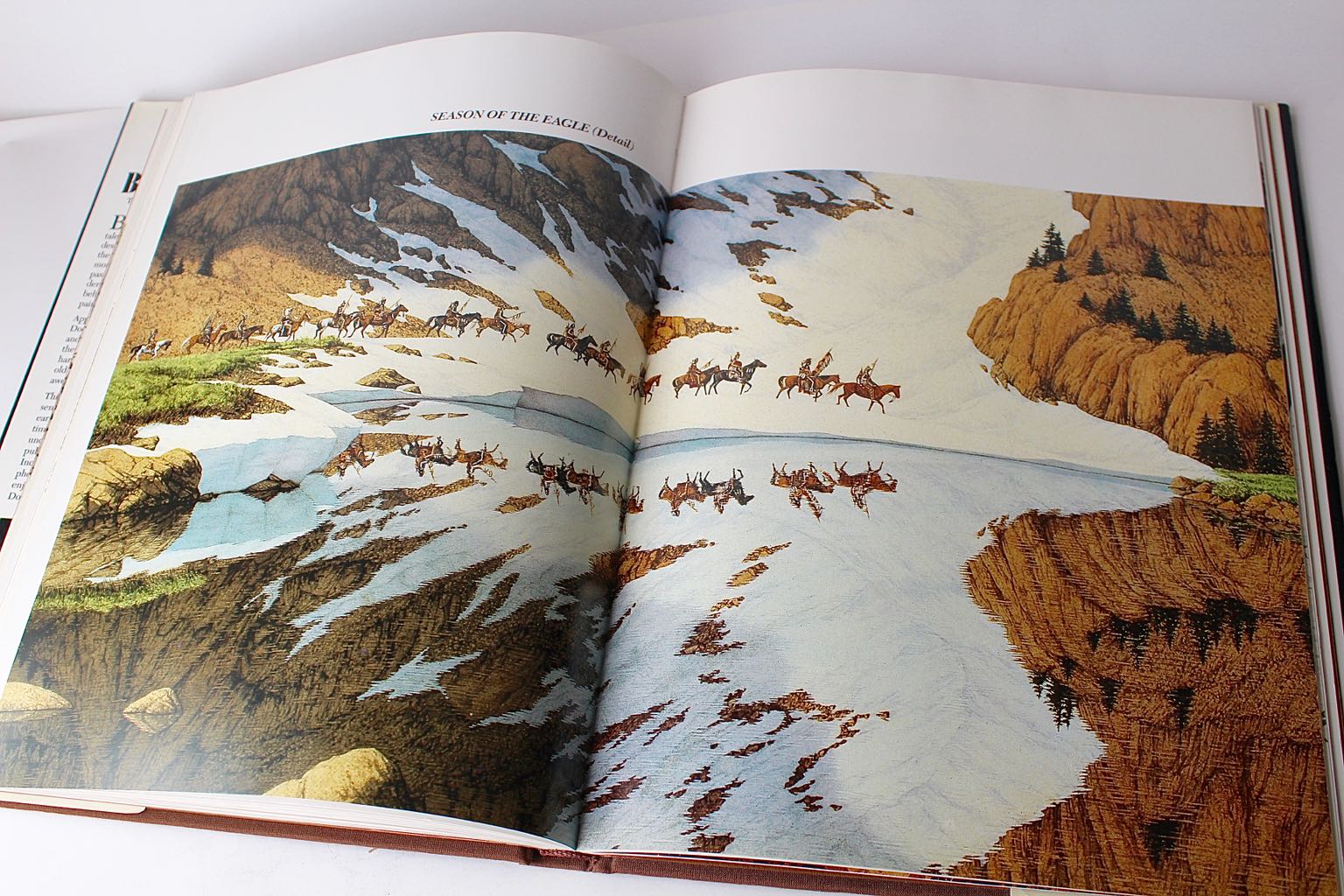 Bev Doolittle Signed Limited Edition Offset Lithograph "Season of the Eagle"