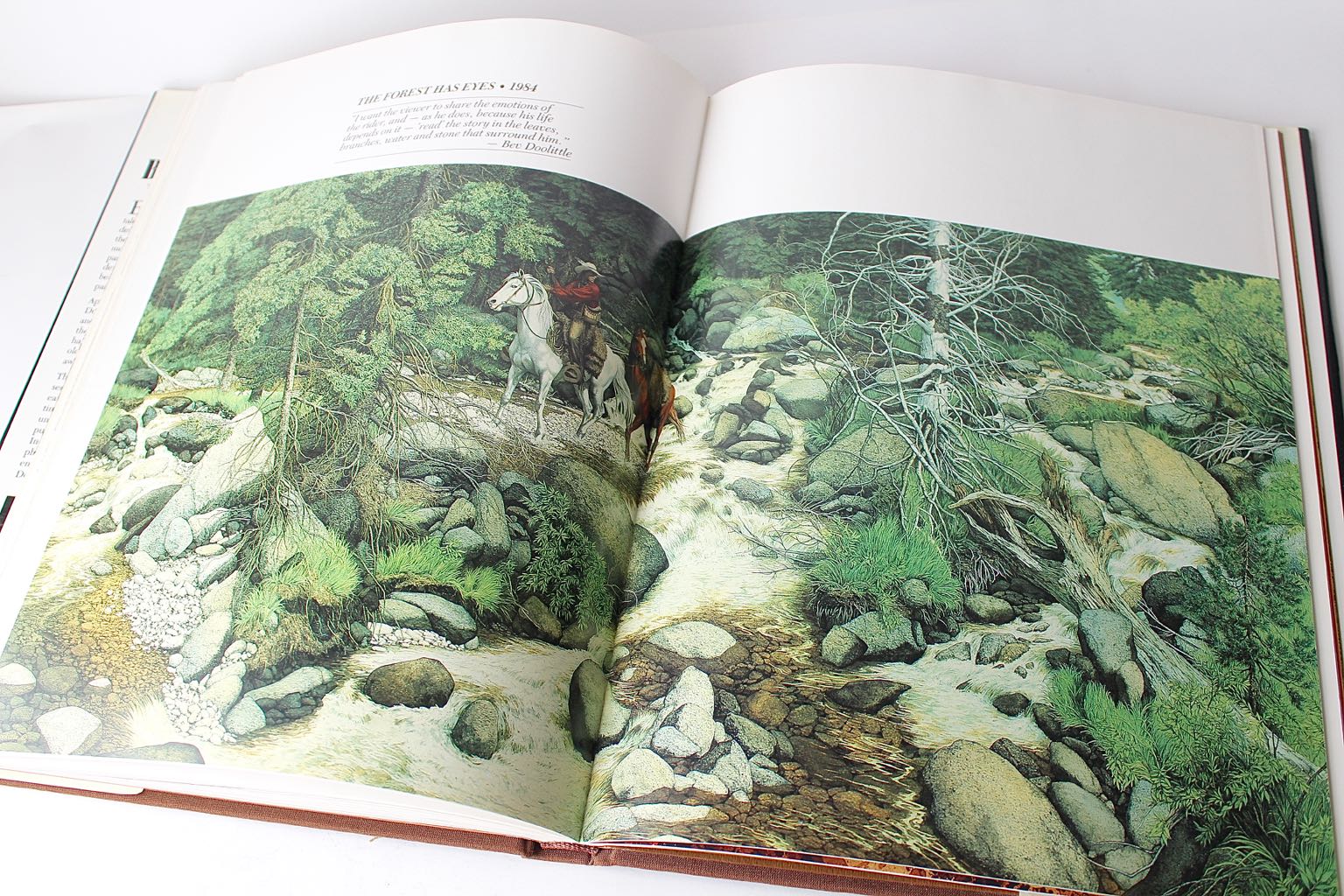 Bev Doolittle Signed Limited Edition Offset Lithograph "Season of the Eagle"