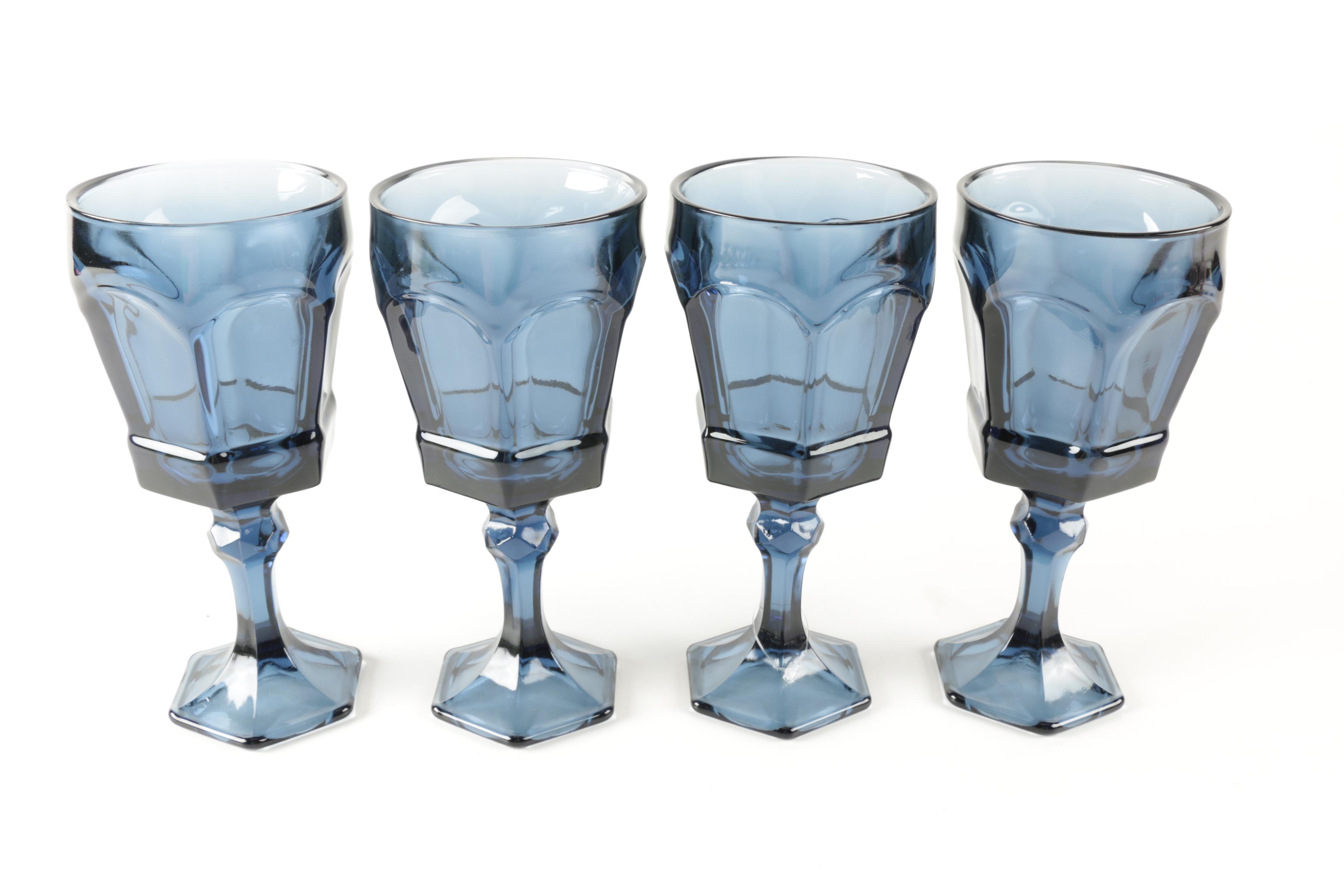 Colored Glassware including Libbey