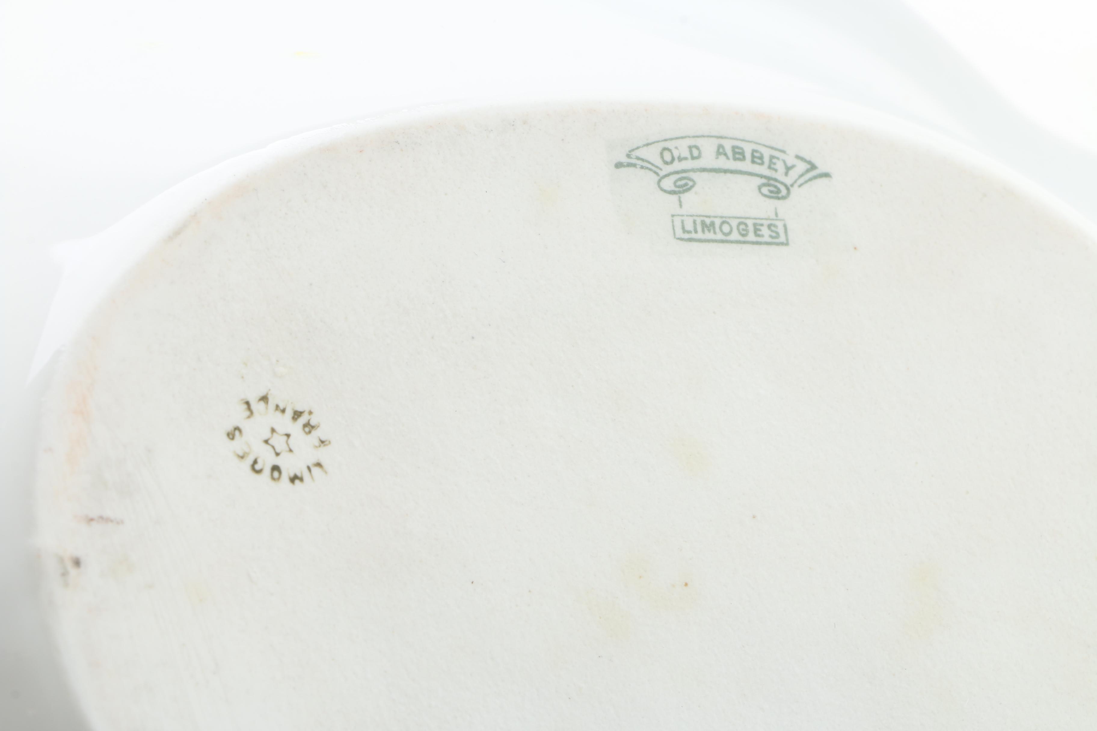 Latrille Freres Limoges "Old Abbey" Dinnerware