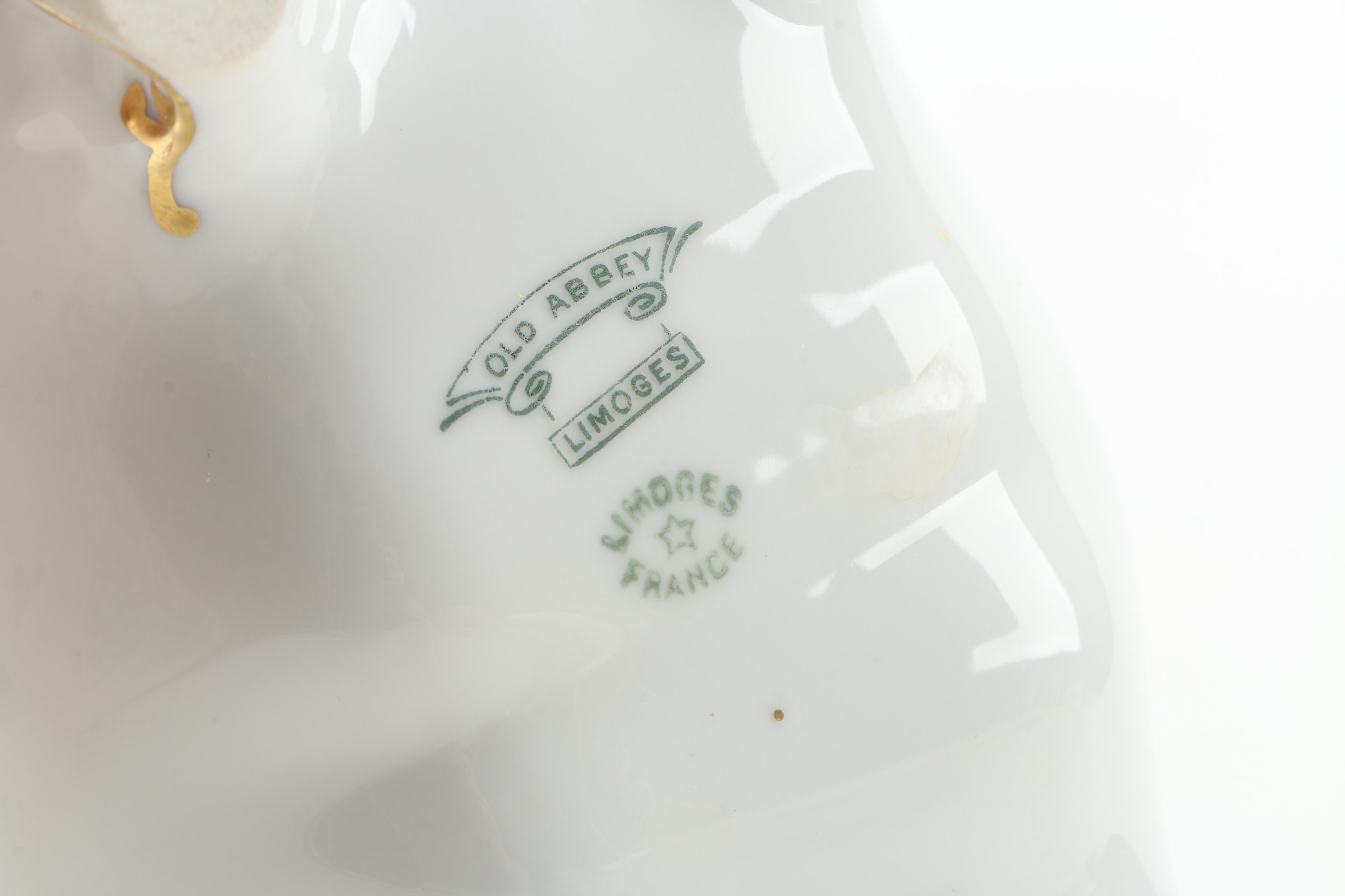 Latrille Freres Limoges "Old Abbey" Dinnerware