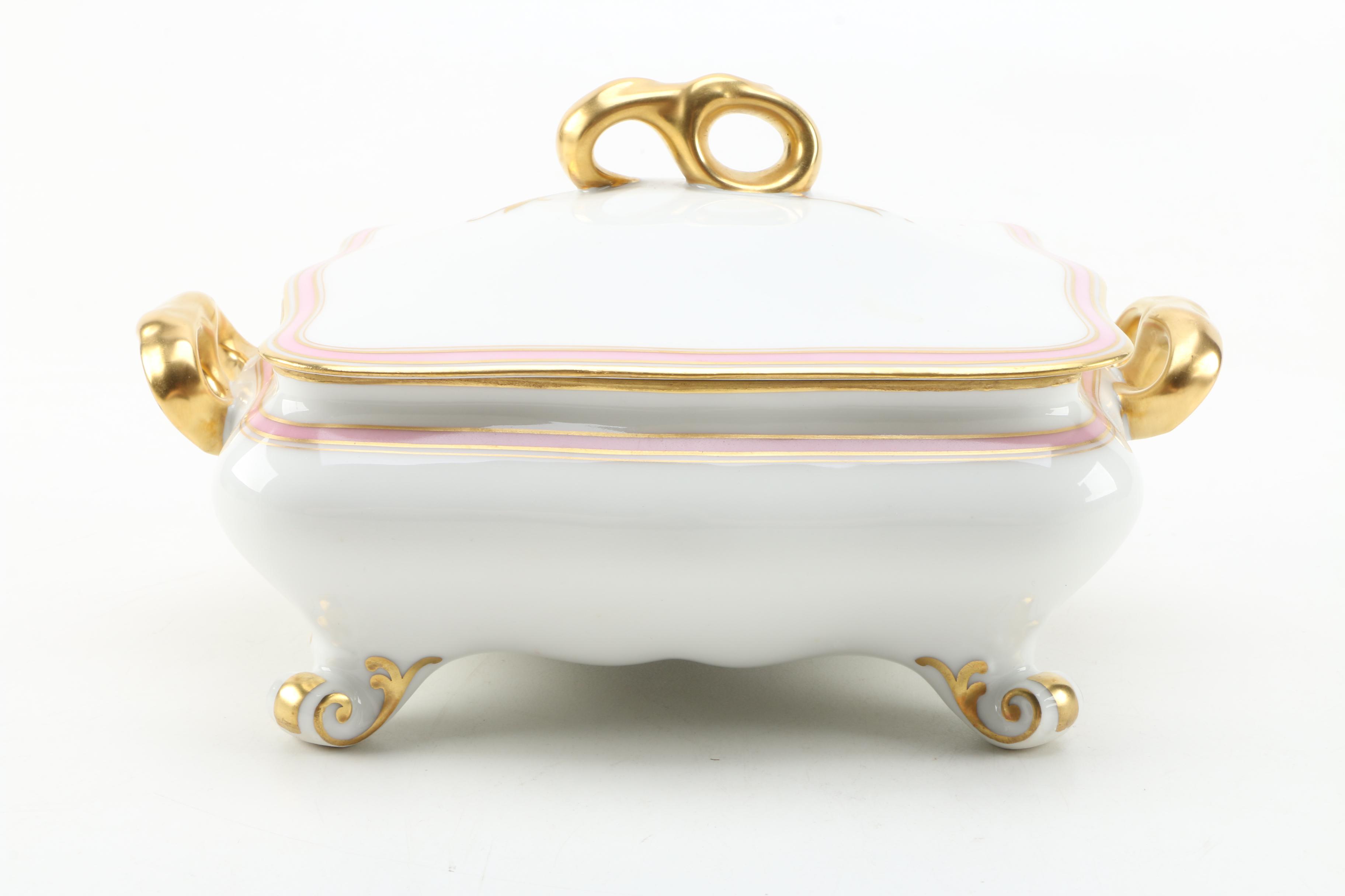 Latrille Freres Limoges "Old Abbey" Dinnerware