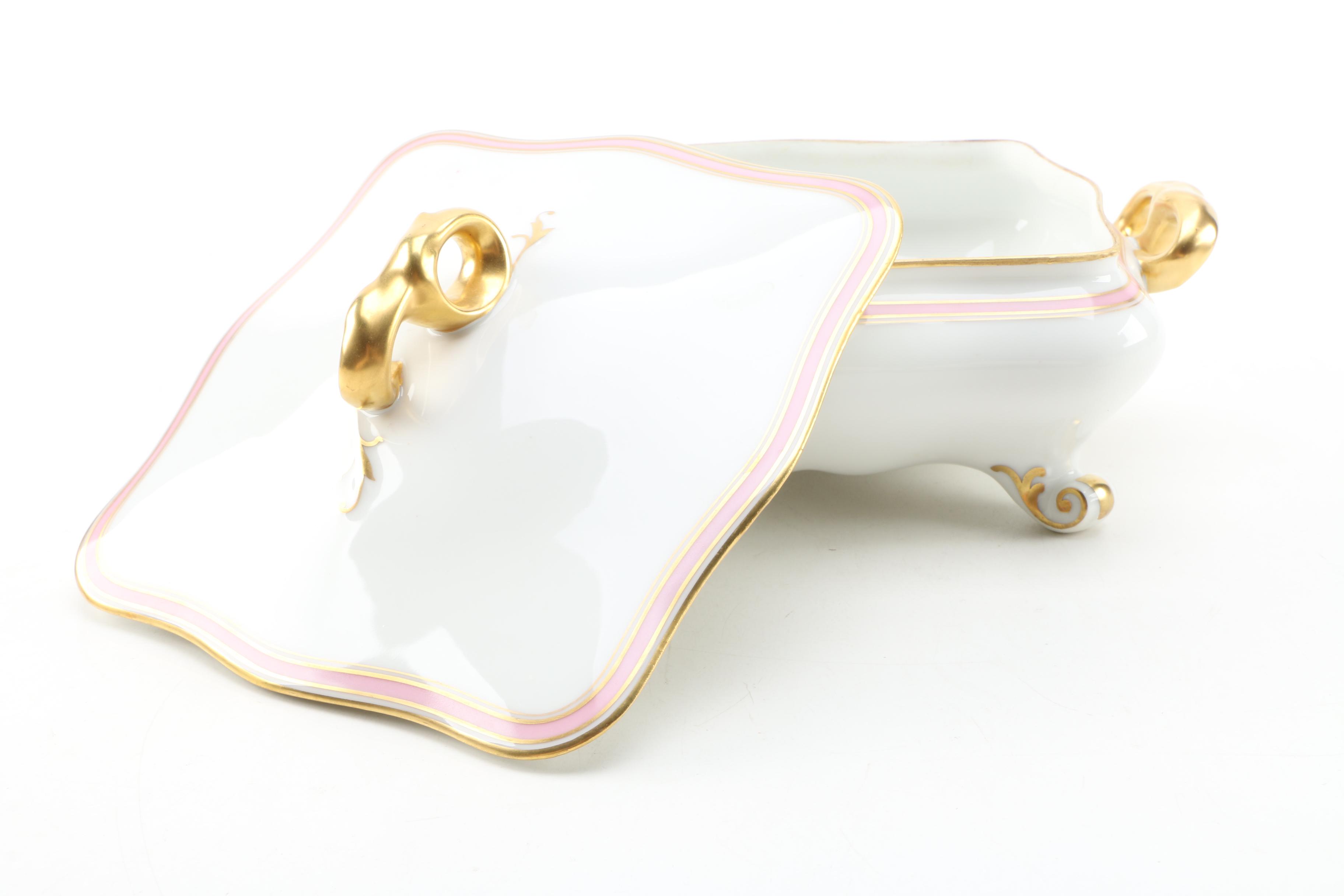 Latrille Freres Limoges "Old Abbey" Dinnerware