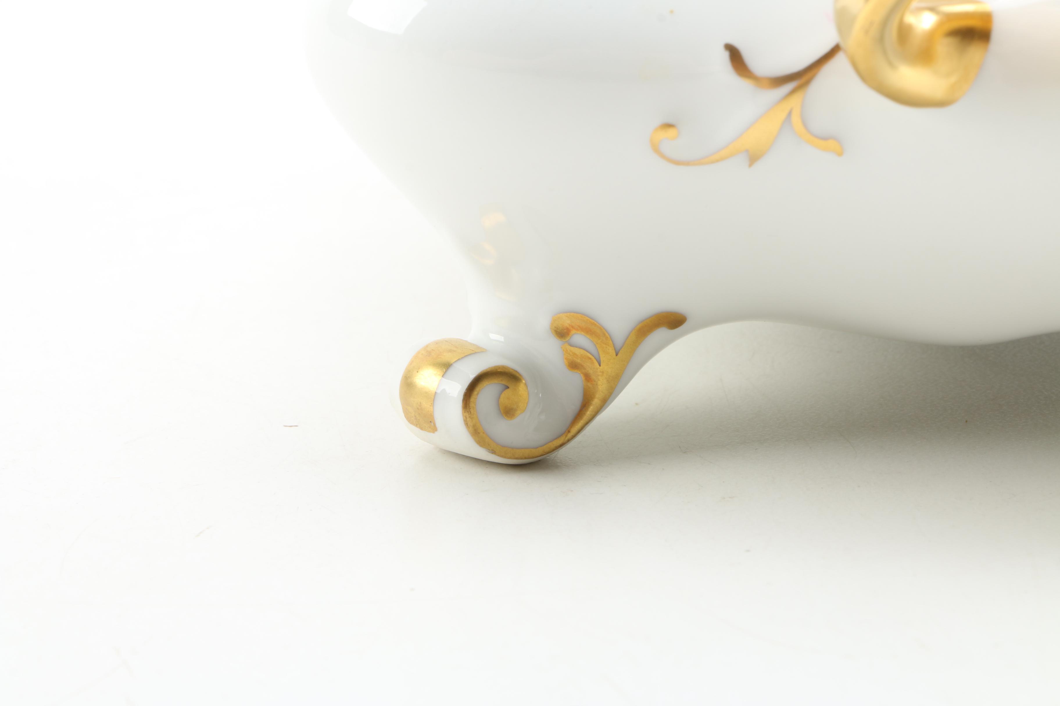 Latrille Freres Limoges "Old Abbey" Dinnerware