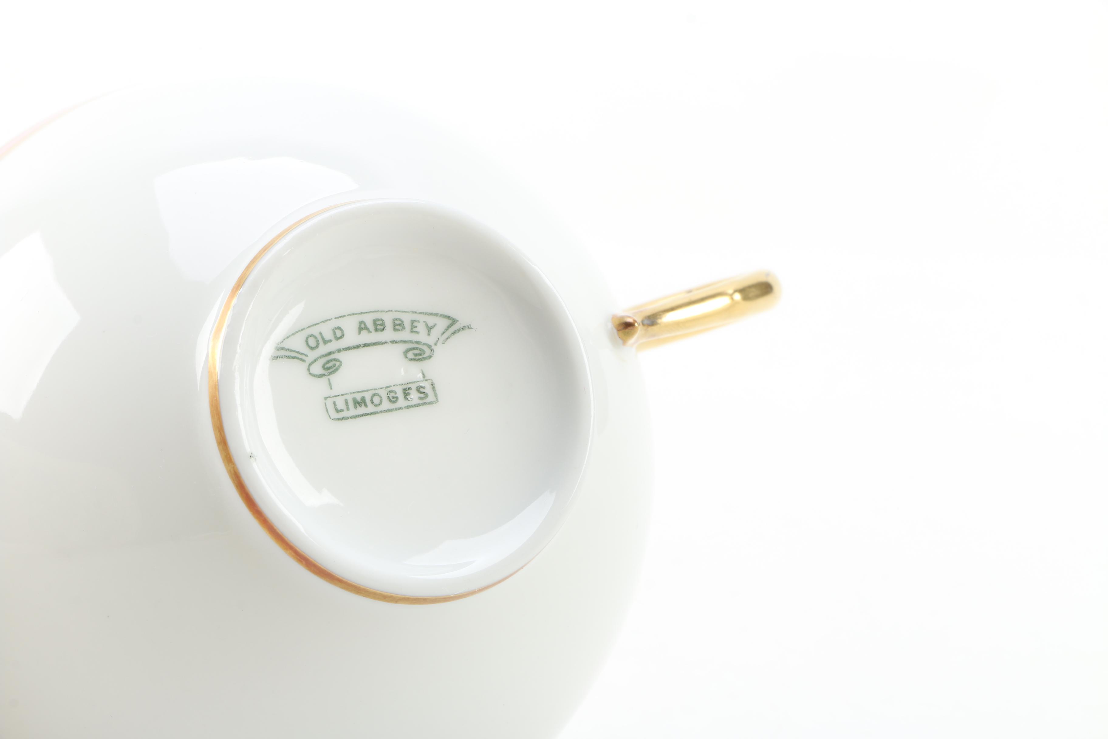 Latrille Freres Limoges "Old Abbey" Dinnerware