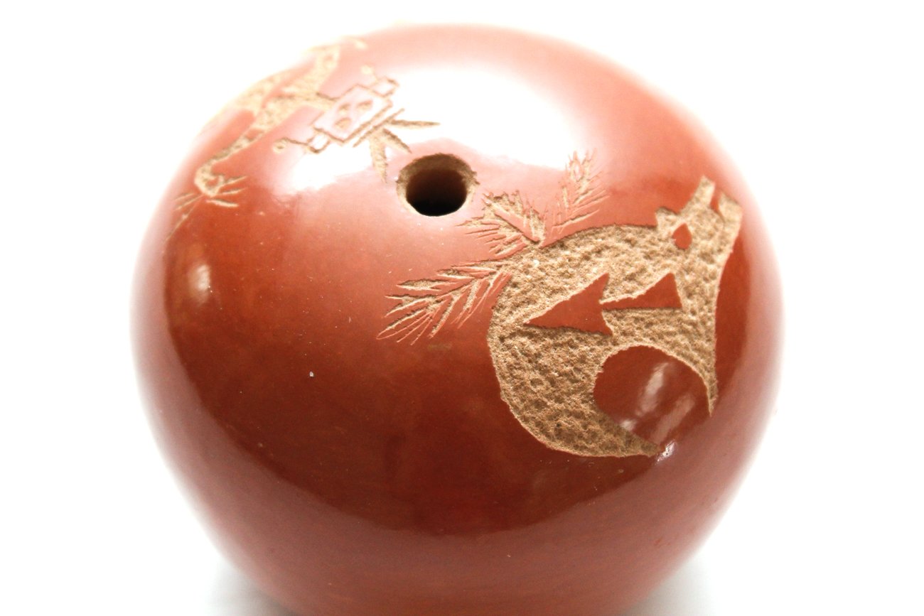 Alfred Aguilar Signed Seed Pot