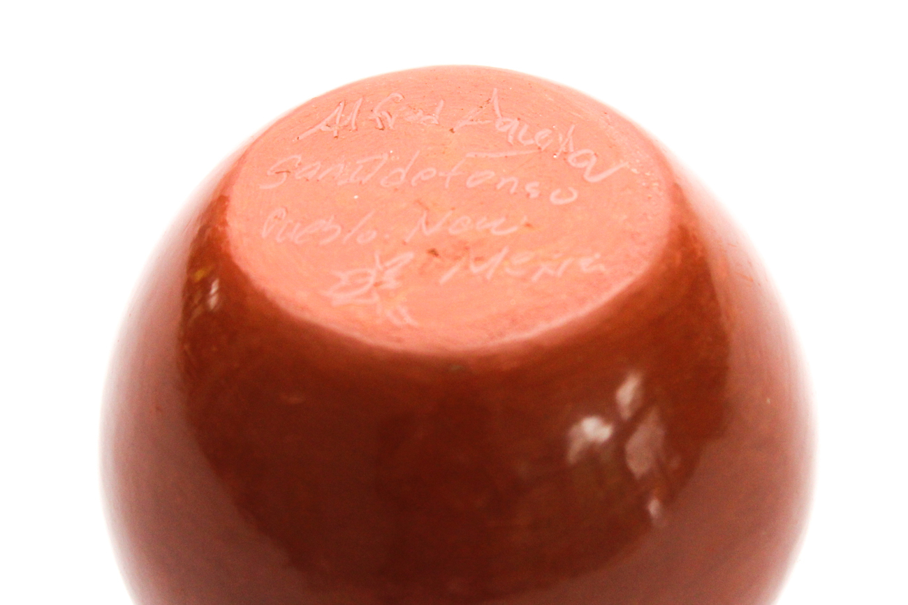 Alfred Aguilar Signed Seed Pot