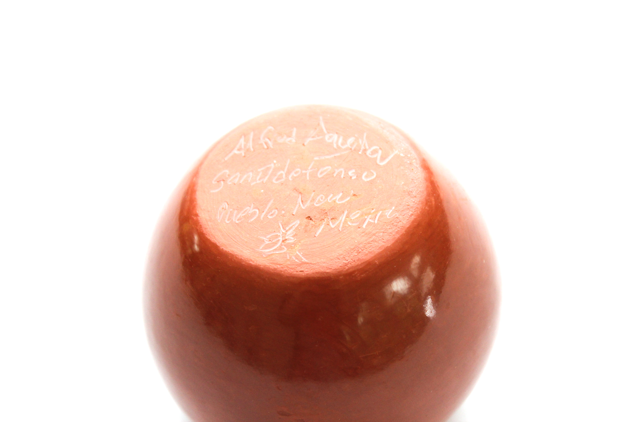 Alfred Aguilar Signed Seed Pot
