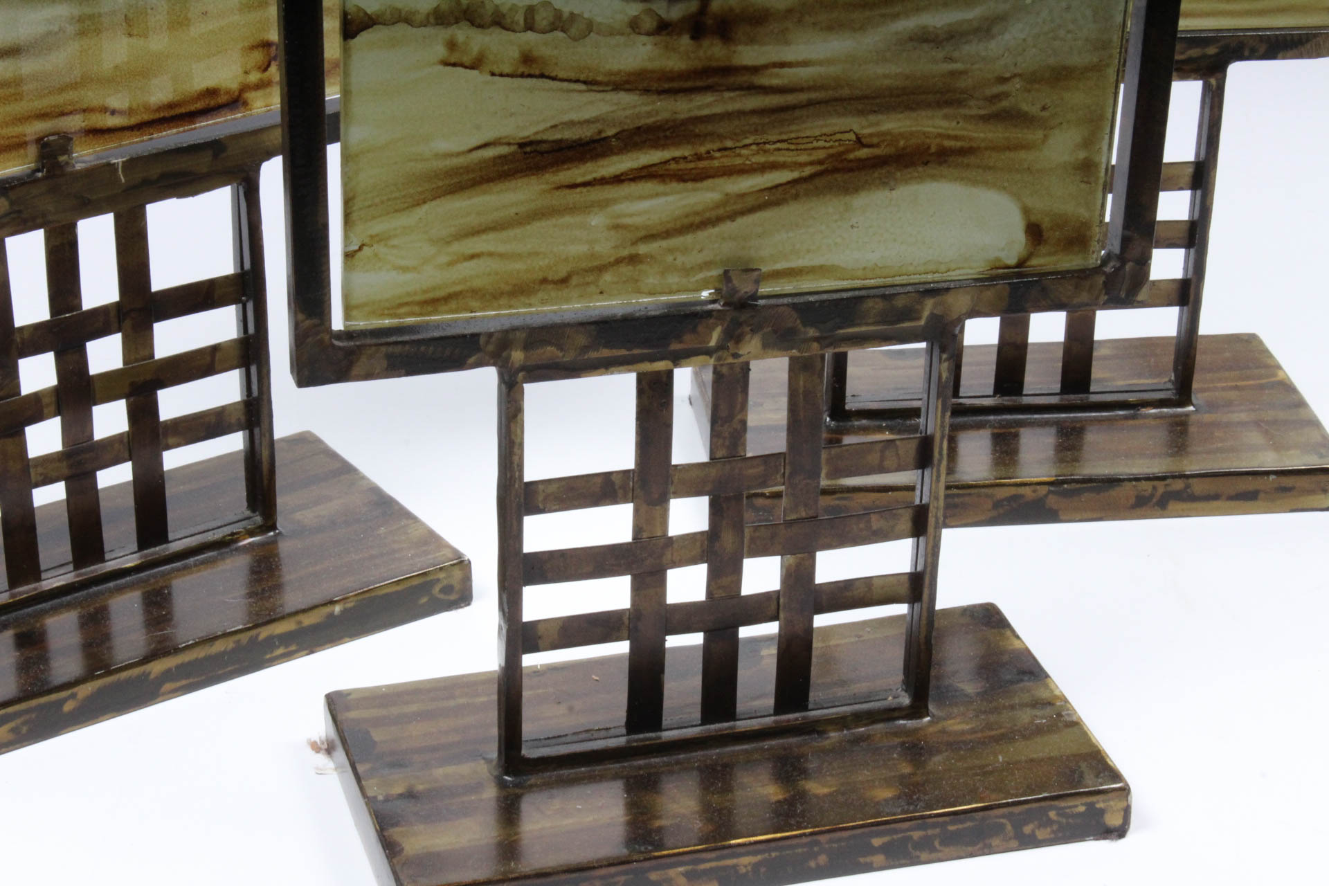 Glass and Metal Sculptures