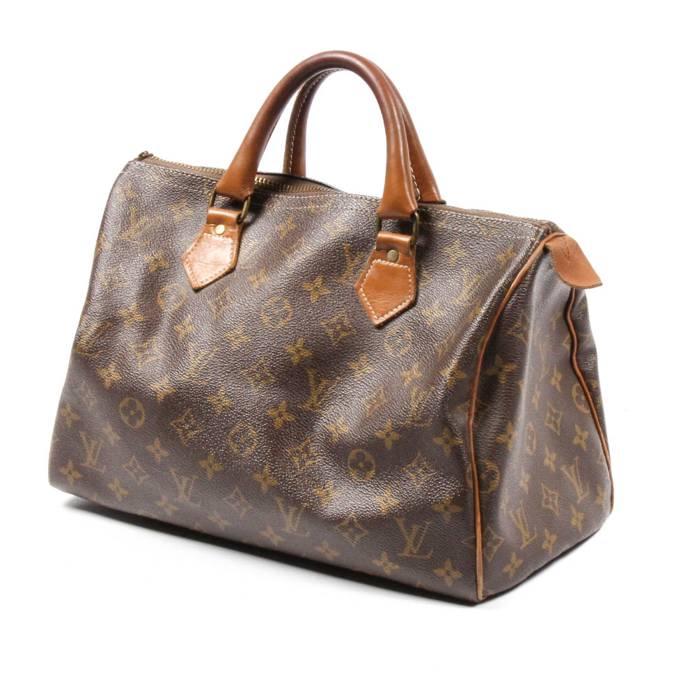 Vintage Louis Vuitton French Company Satchel