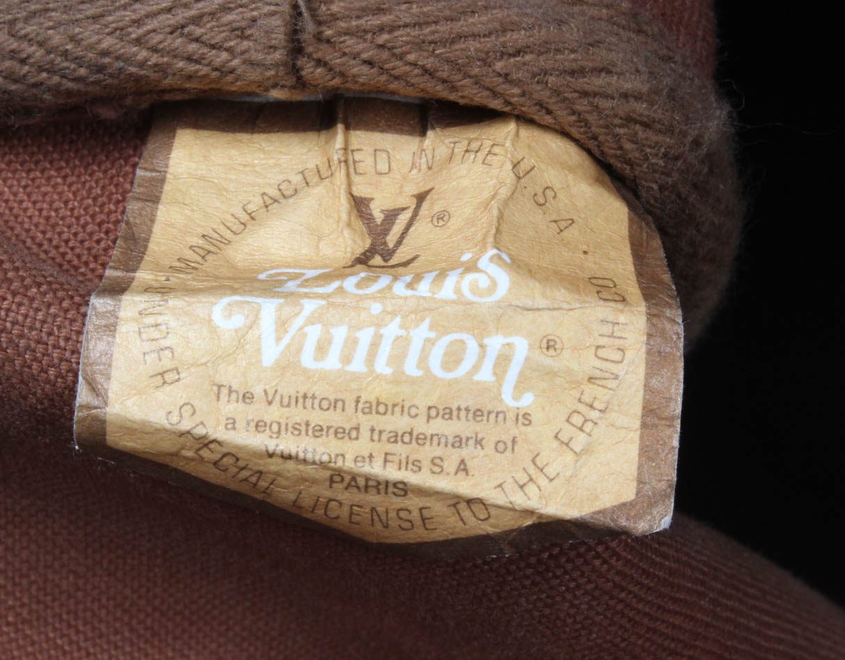 Vintage Louis Vuitton French Company Satchel