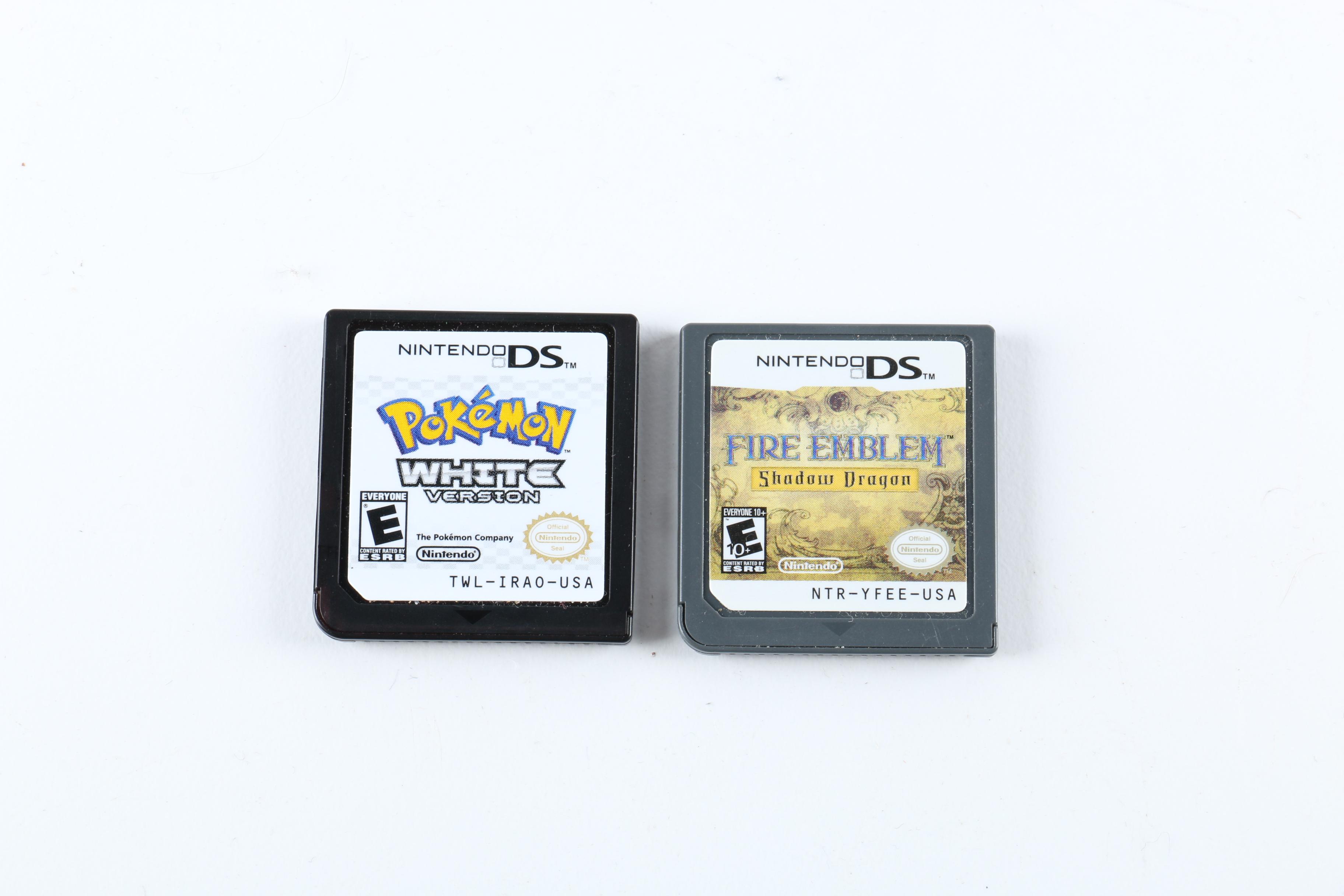 "Pokemon" and "Fire Emblem" Nintendo DS Games