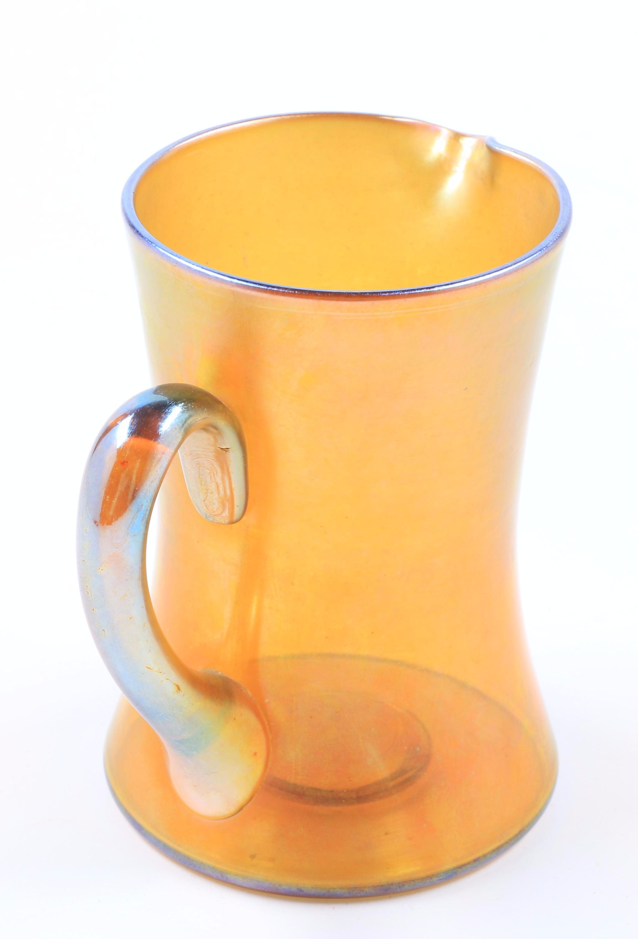 Tiffany Studios Favrile Art Glass Creamer Pitcher