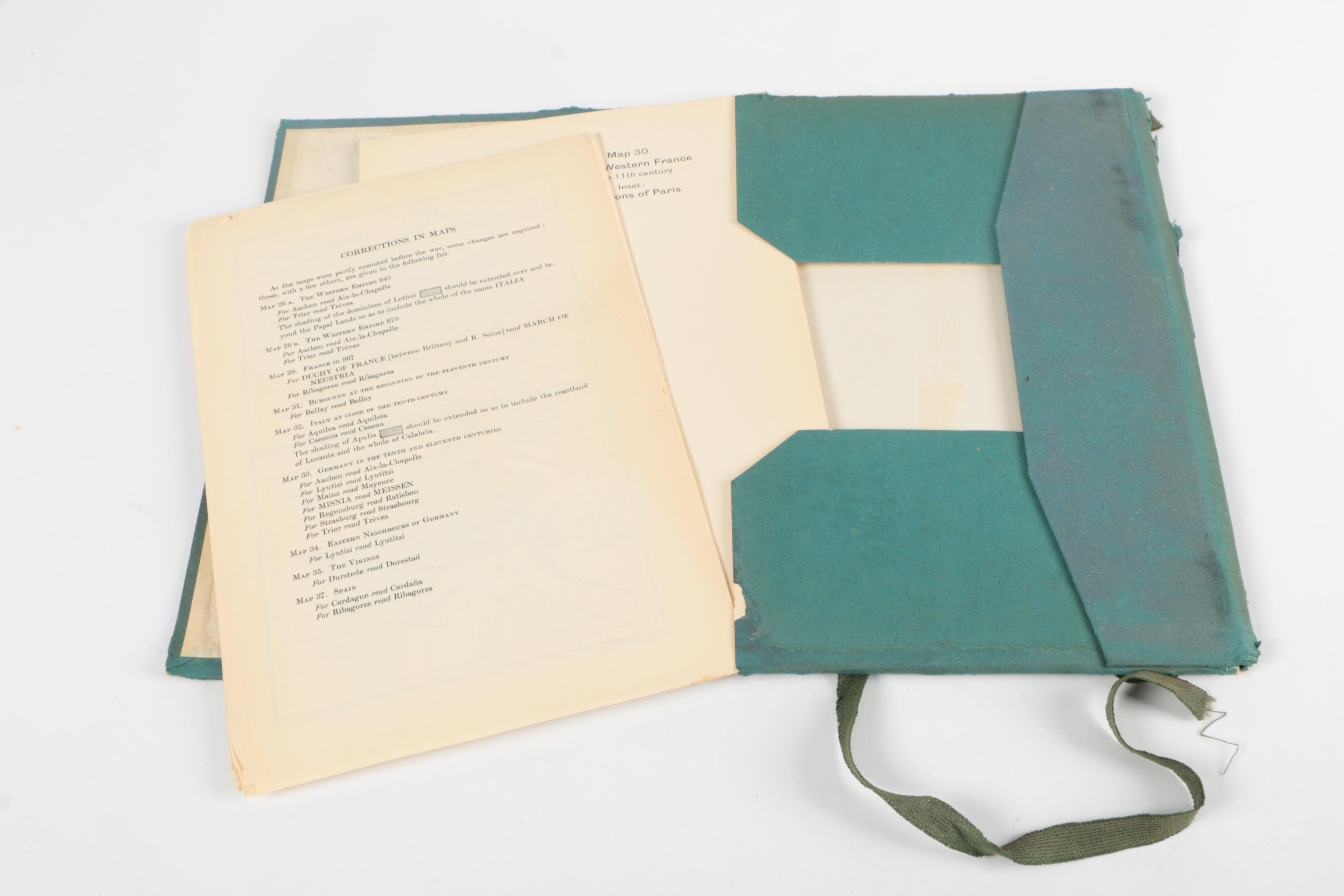 Assortment of Vintage Map Books and Almanacs