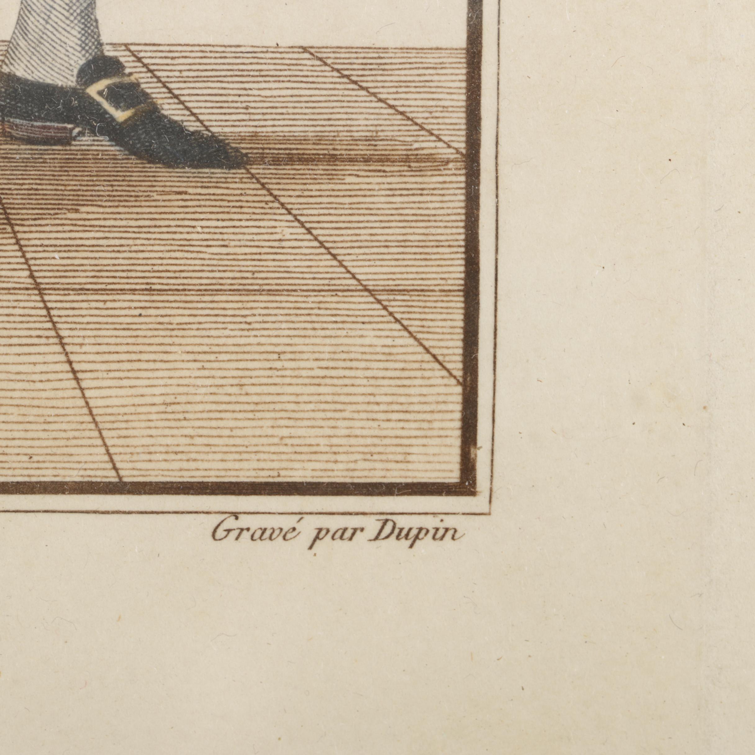 Vintage French Fashion Plate Engravings on Paper