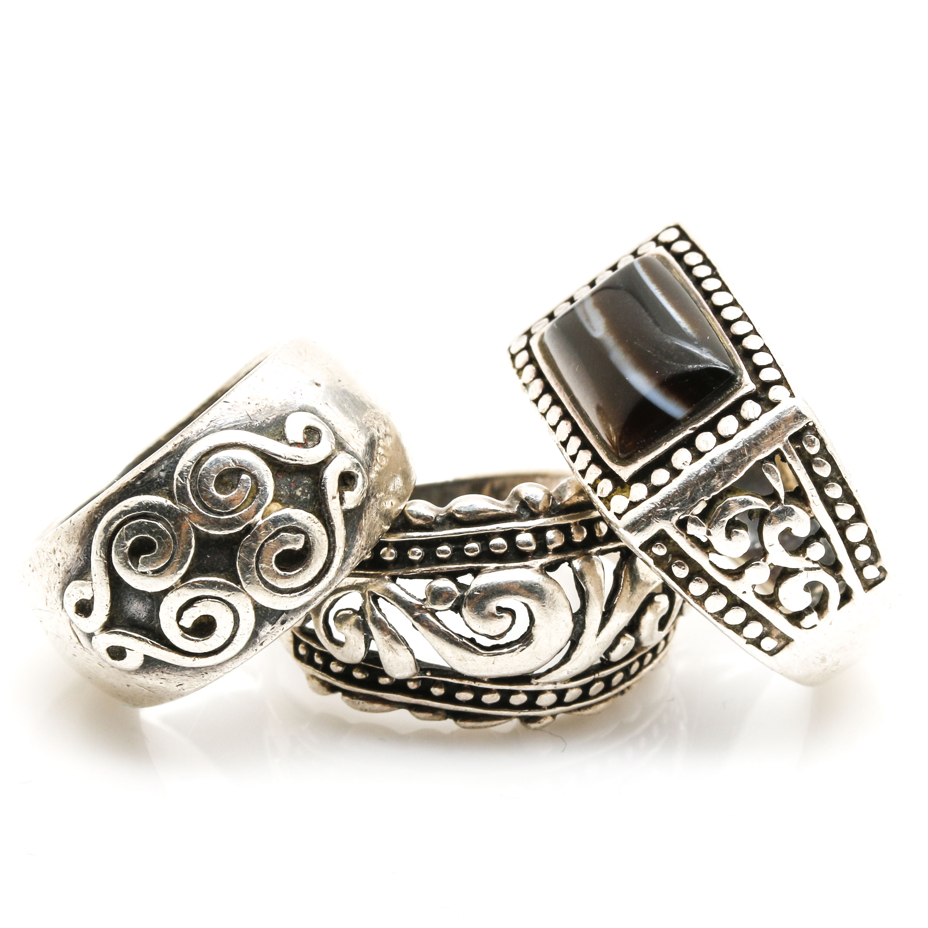 Assortment of Sterling Silver Jewelry