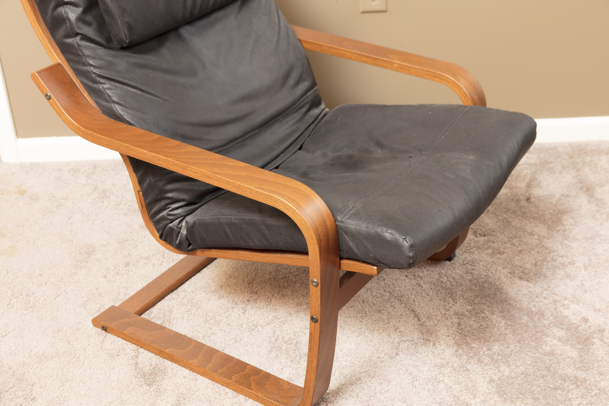 Bentwood Armchair with Side Table