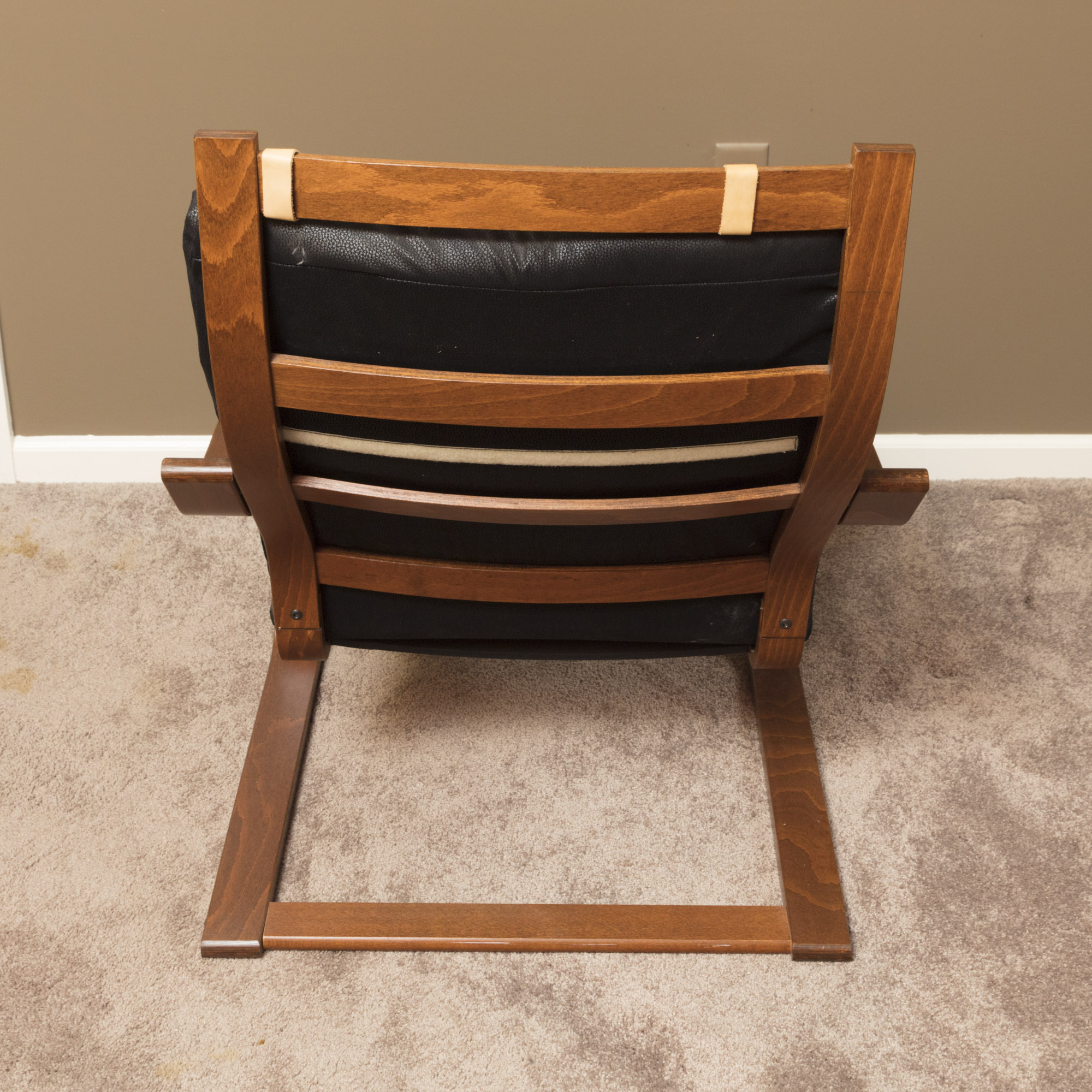 Bentwood Armchair with Side Table