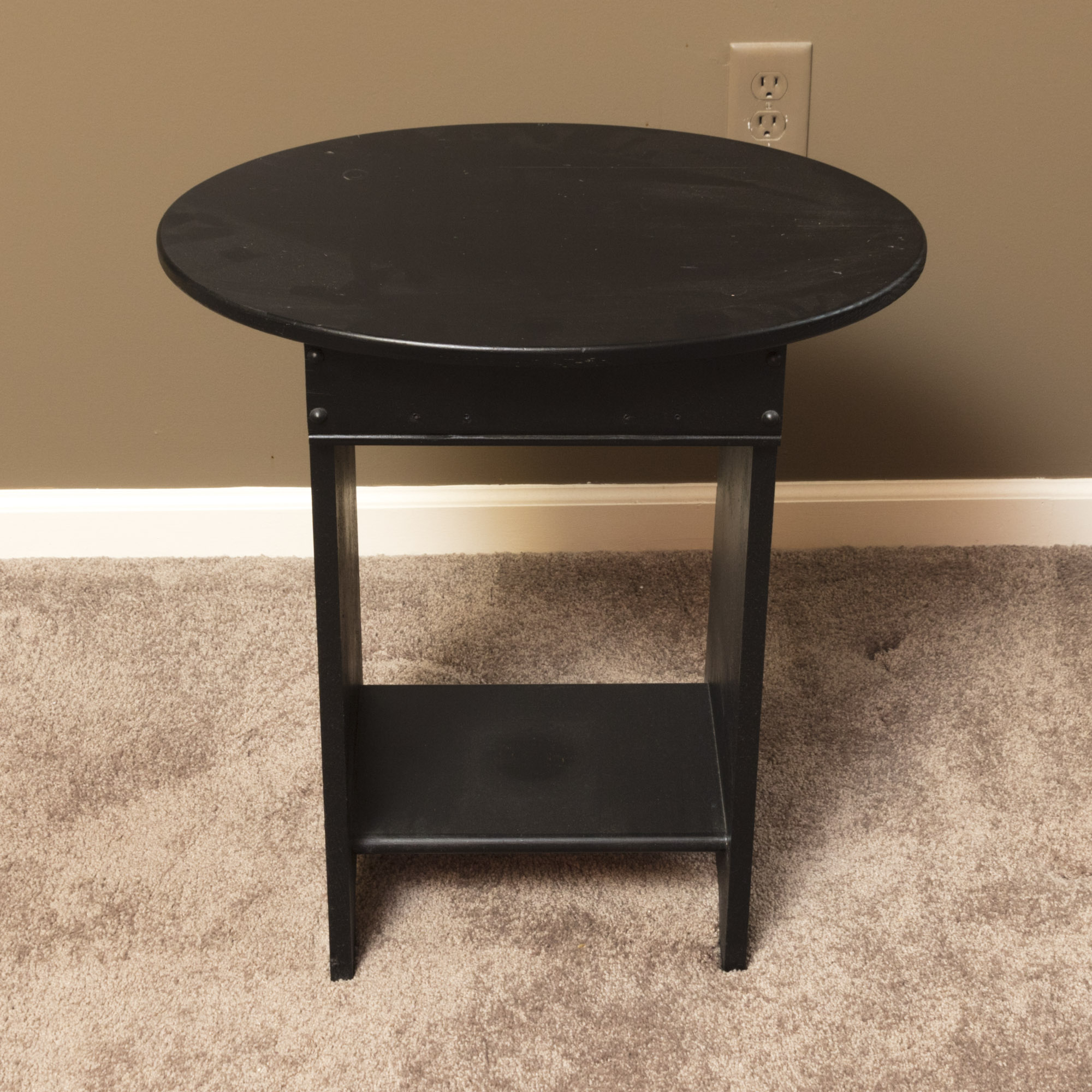 Bentwood Armchair with Side Table