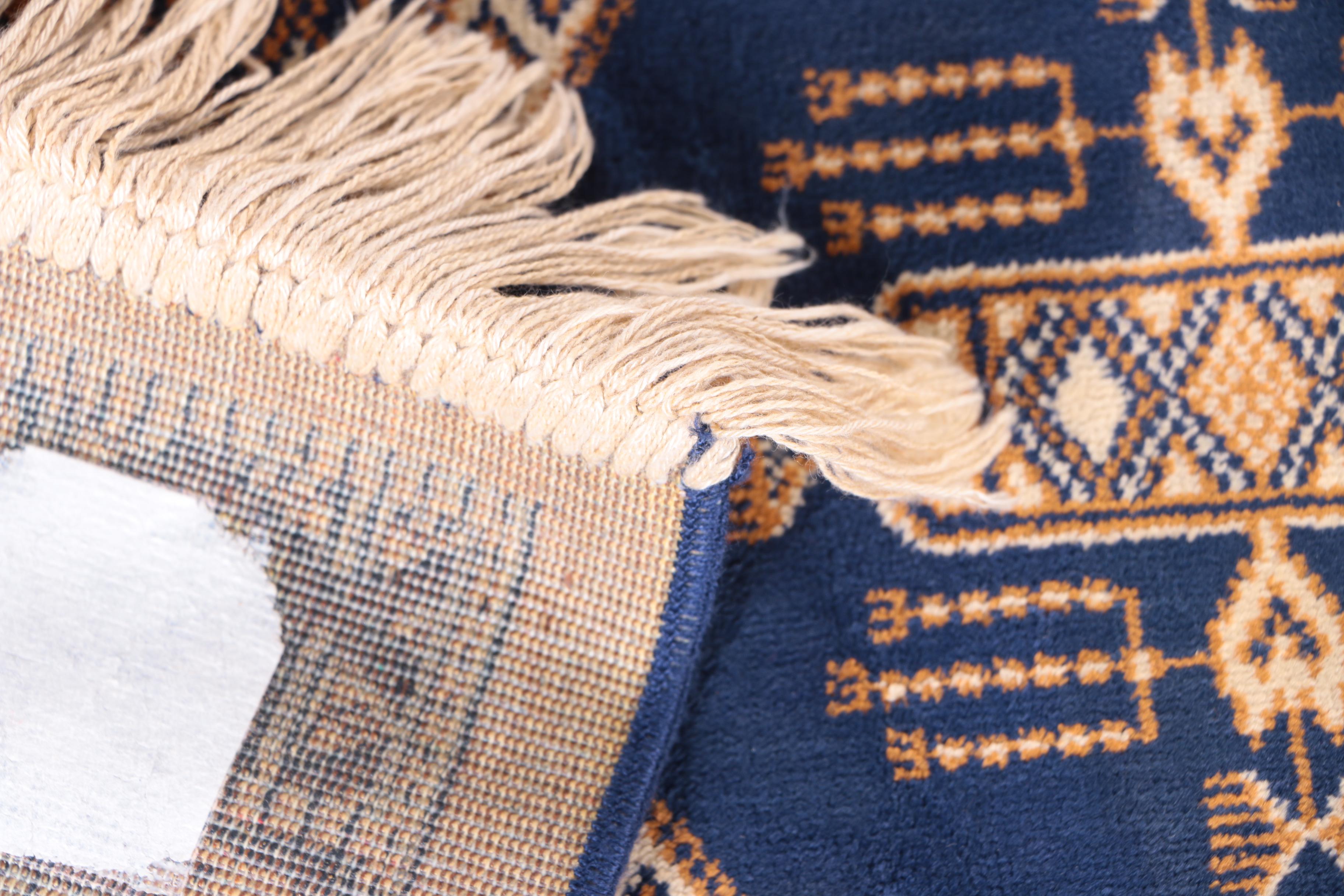 Power-Loomed Turkmen Style Accent Rug