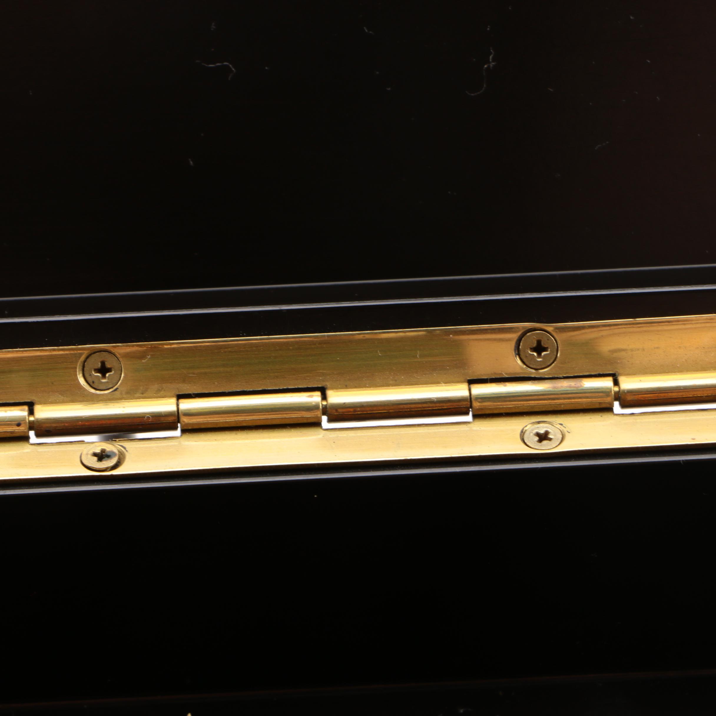 Couroc of Monterey Melamine Box With The Anheuser Busch Logo