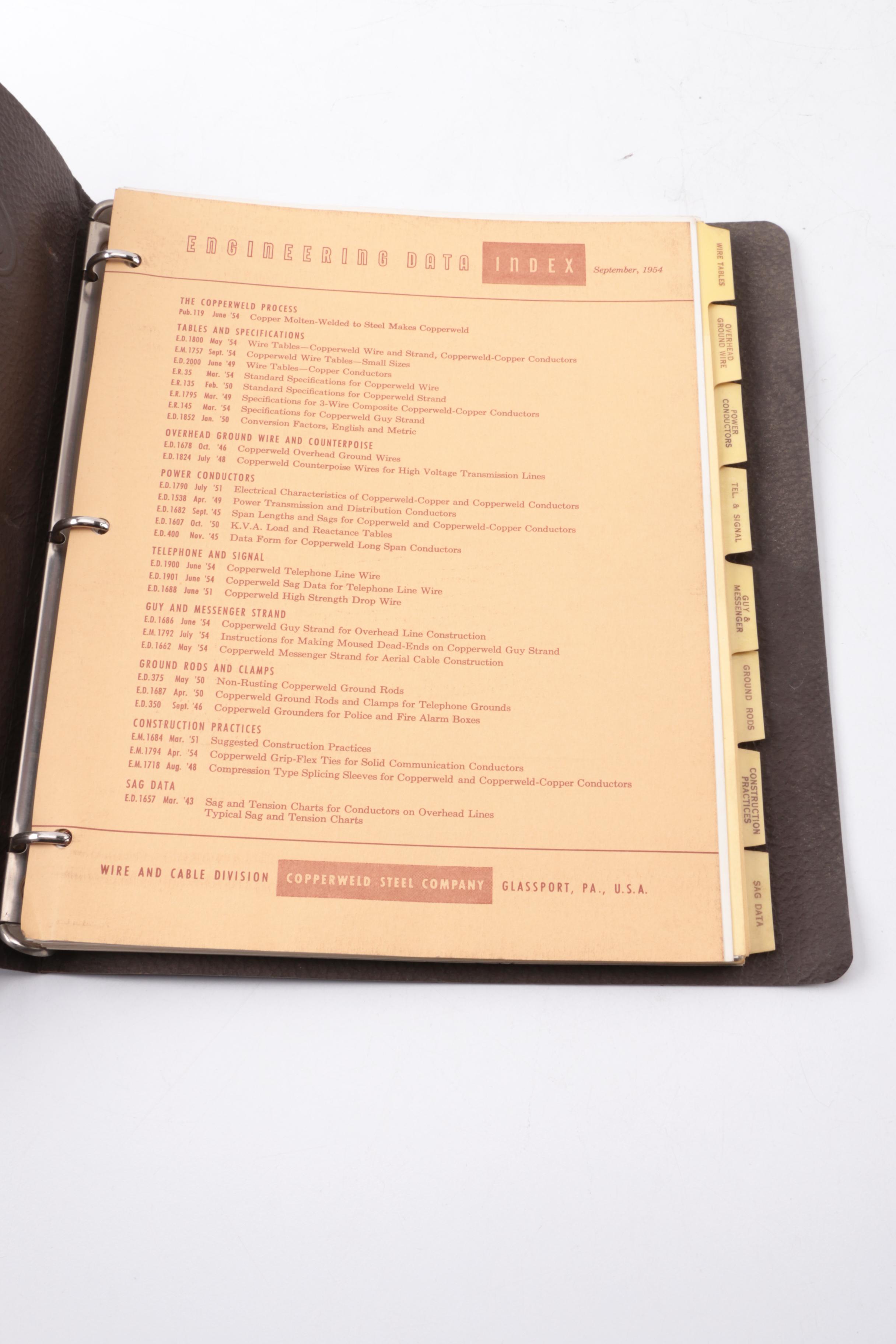 Booklets, Manuals and Ephemera Including "US Steel News" of April 1939