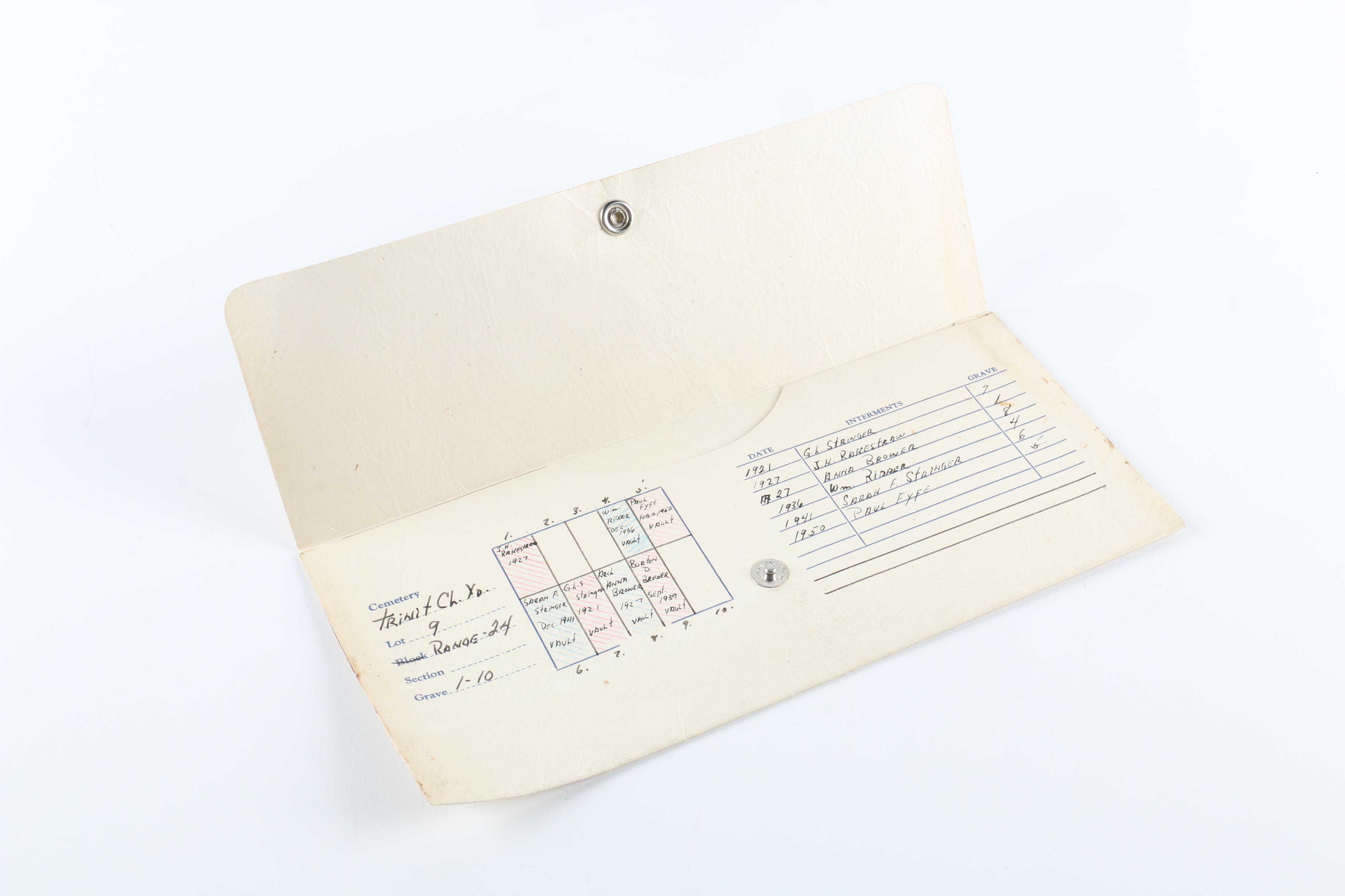 Cemetery and Other Deeds