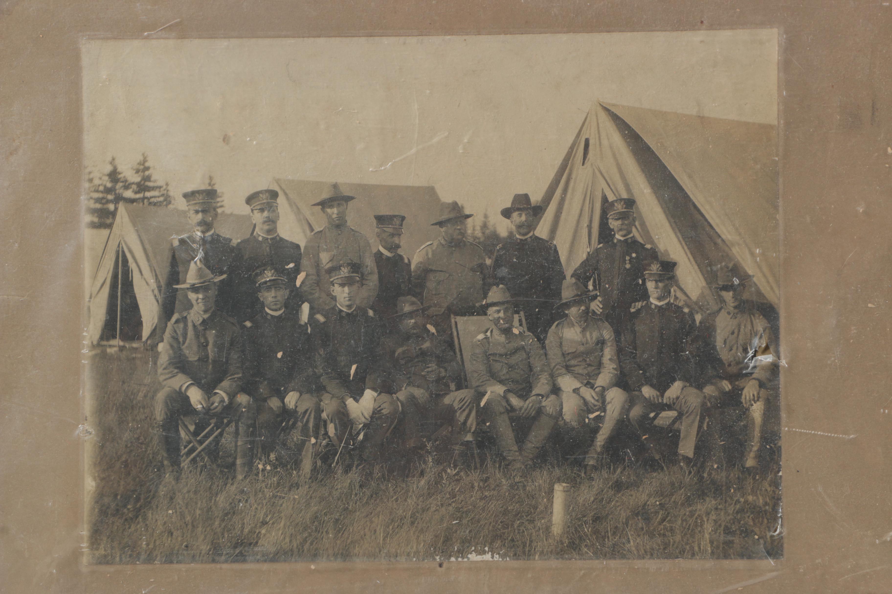 Vintage Photographs of Nurses and Military