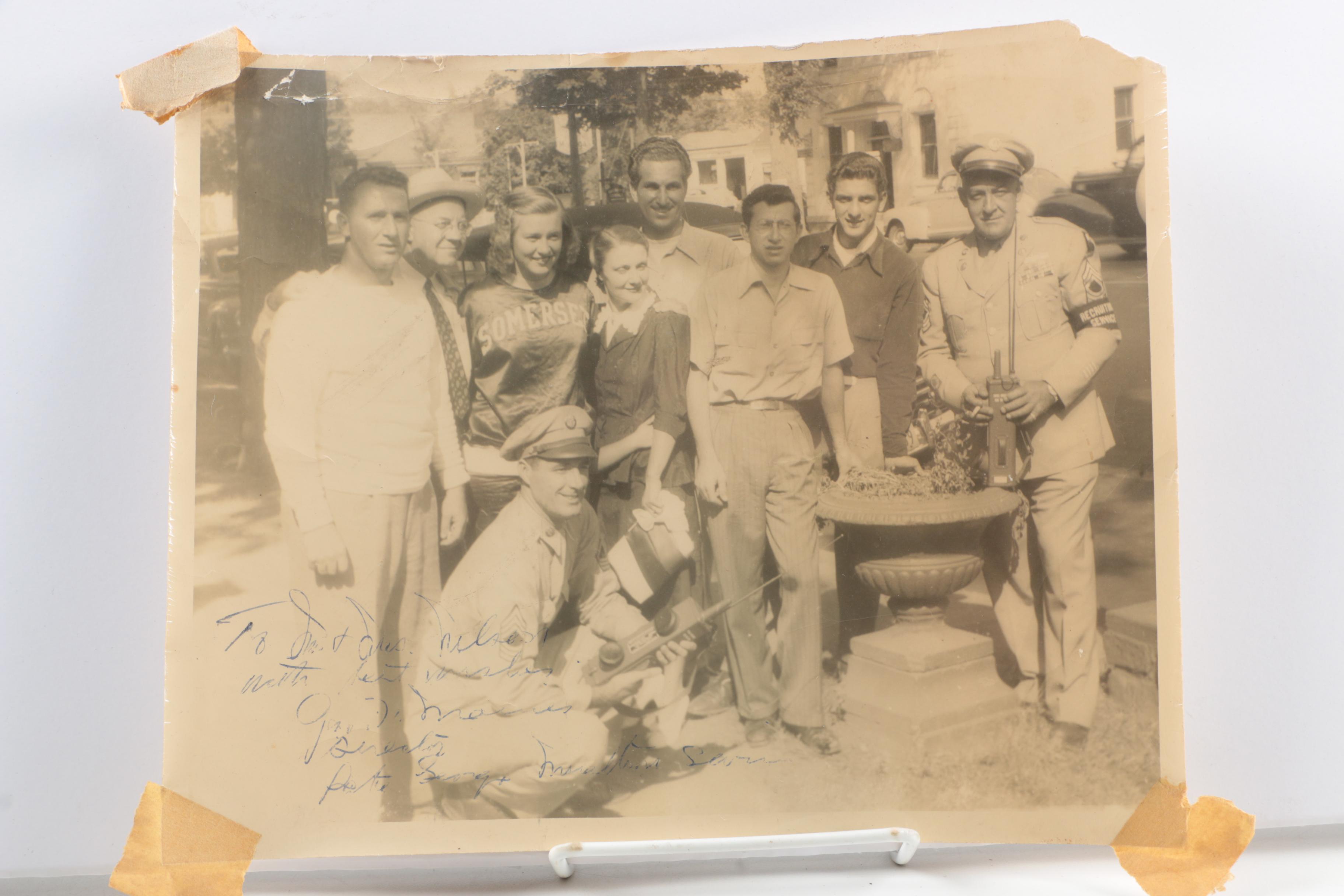 Vintage Photographs of Nurses and Military