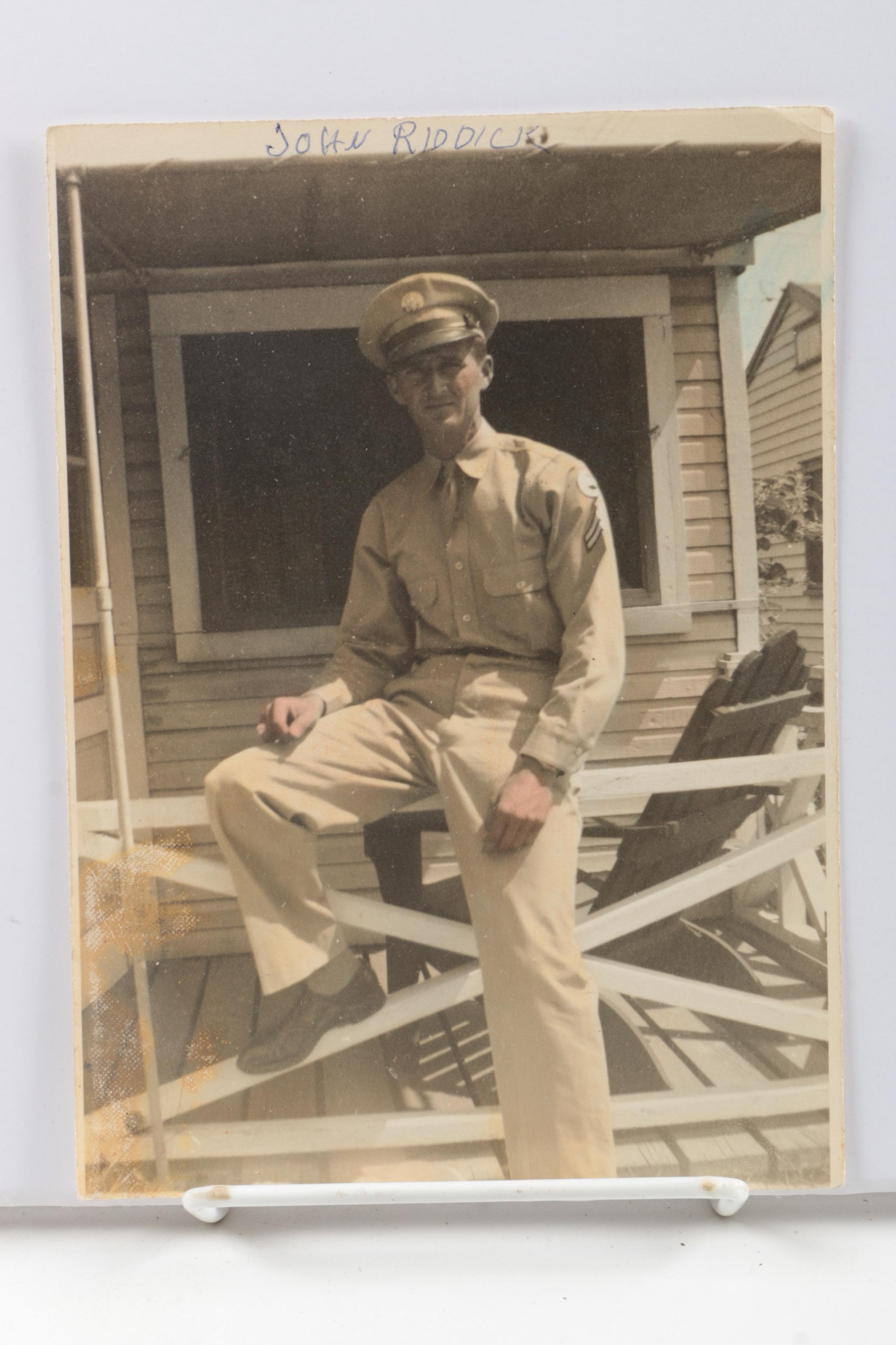 Vintage Photographs of Nurses and Military