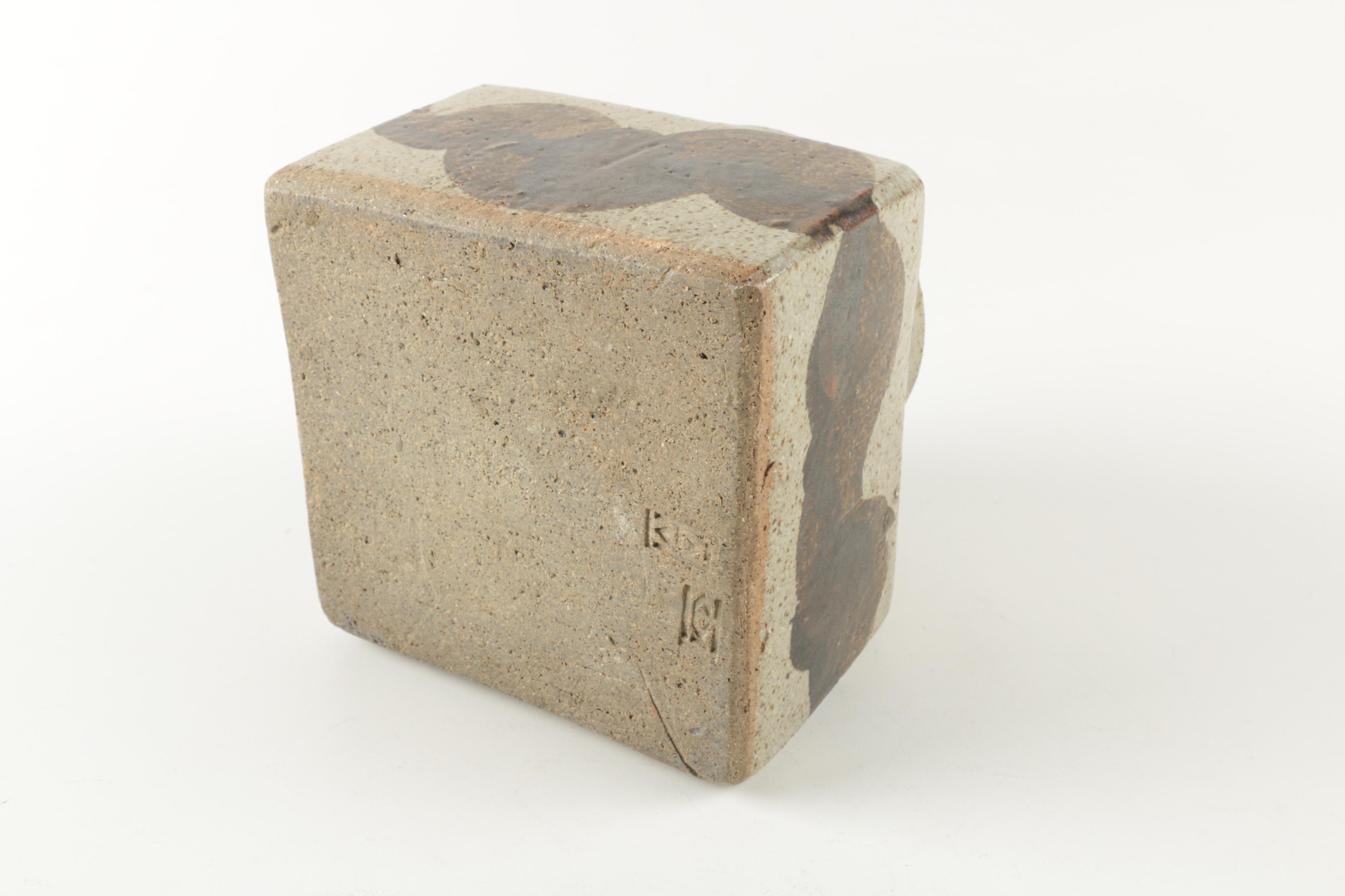 Vintage Hand Built Stoneware Pottery Pieces